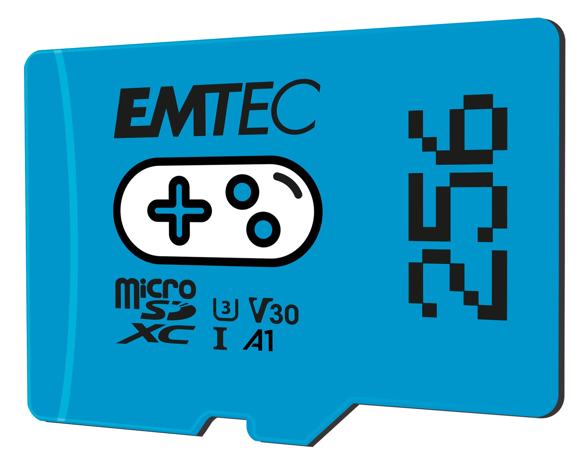 Emtec Gaming Micro Sd Card, Microsdxc Memory Card For Nintendo Switch, Wyze, Gopro, Dash Cam, Security Camera, 4K Video Recording, Uhs I A1 U3 V30 C10, Up To 100Mb/S (256, Gb)