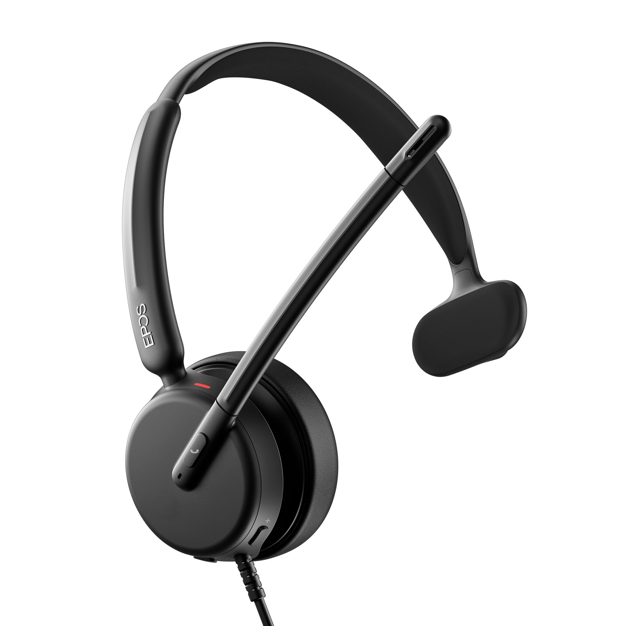 Epos Impact 430  Mono OnEar Headset With Dual Microphone, Noise Cancellation, UsbC/UsbA Connectivity, Home Office, PlugAnd