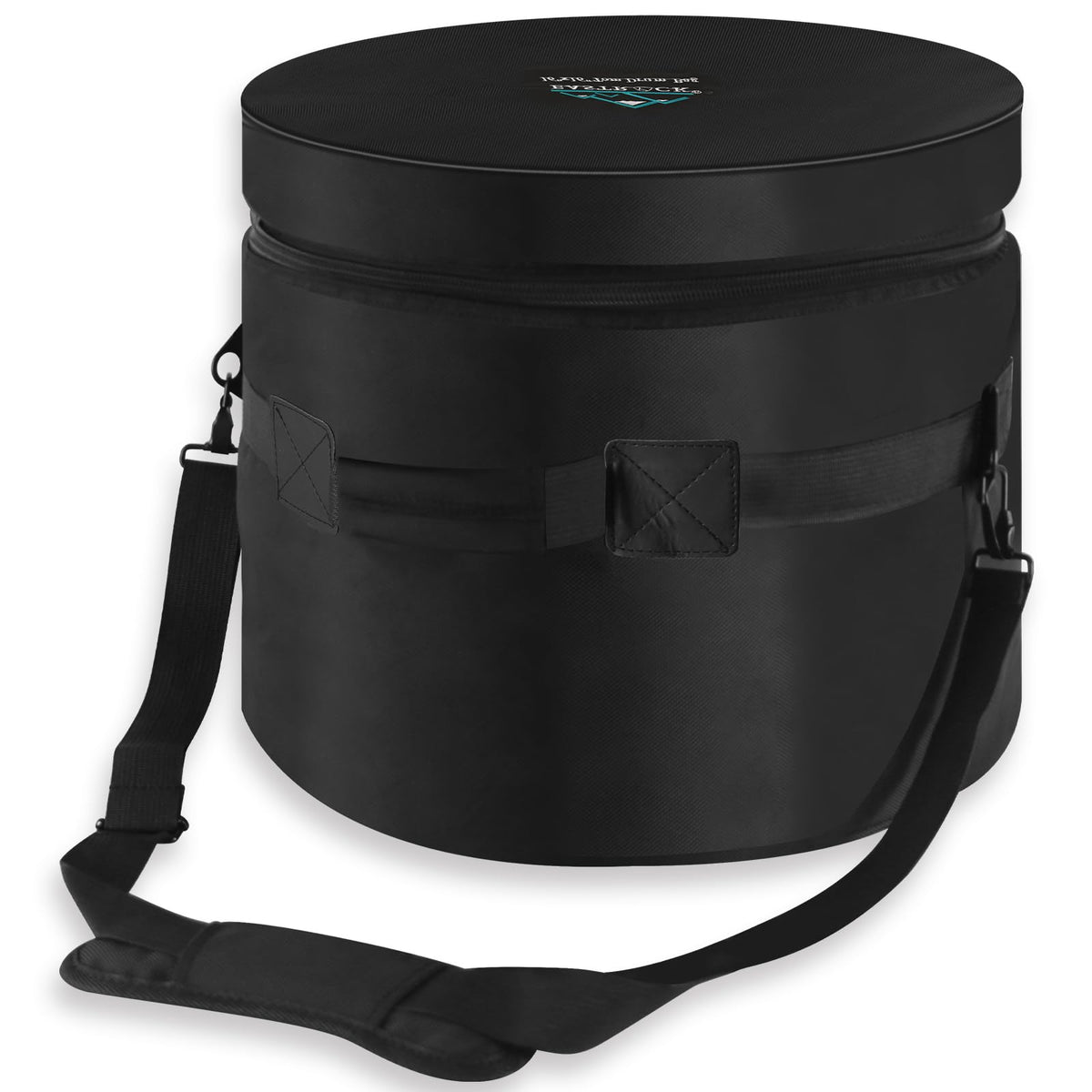 EASTROCK 16'' x16'' Floor Tom Drum Bag, Tom Drum Cases 15 mm Thick Padding for Your Drum Protection (16 * 16'' Tom)