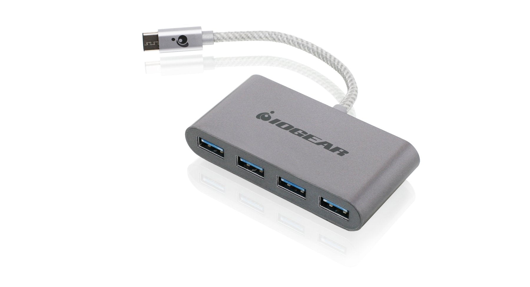 Iogear Hub C   Usb C To 4 Port Usb A Hub, Guh3C14