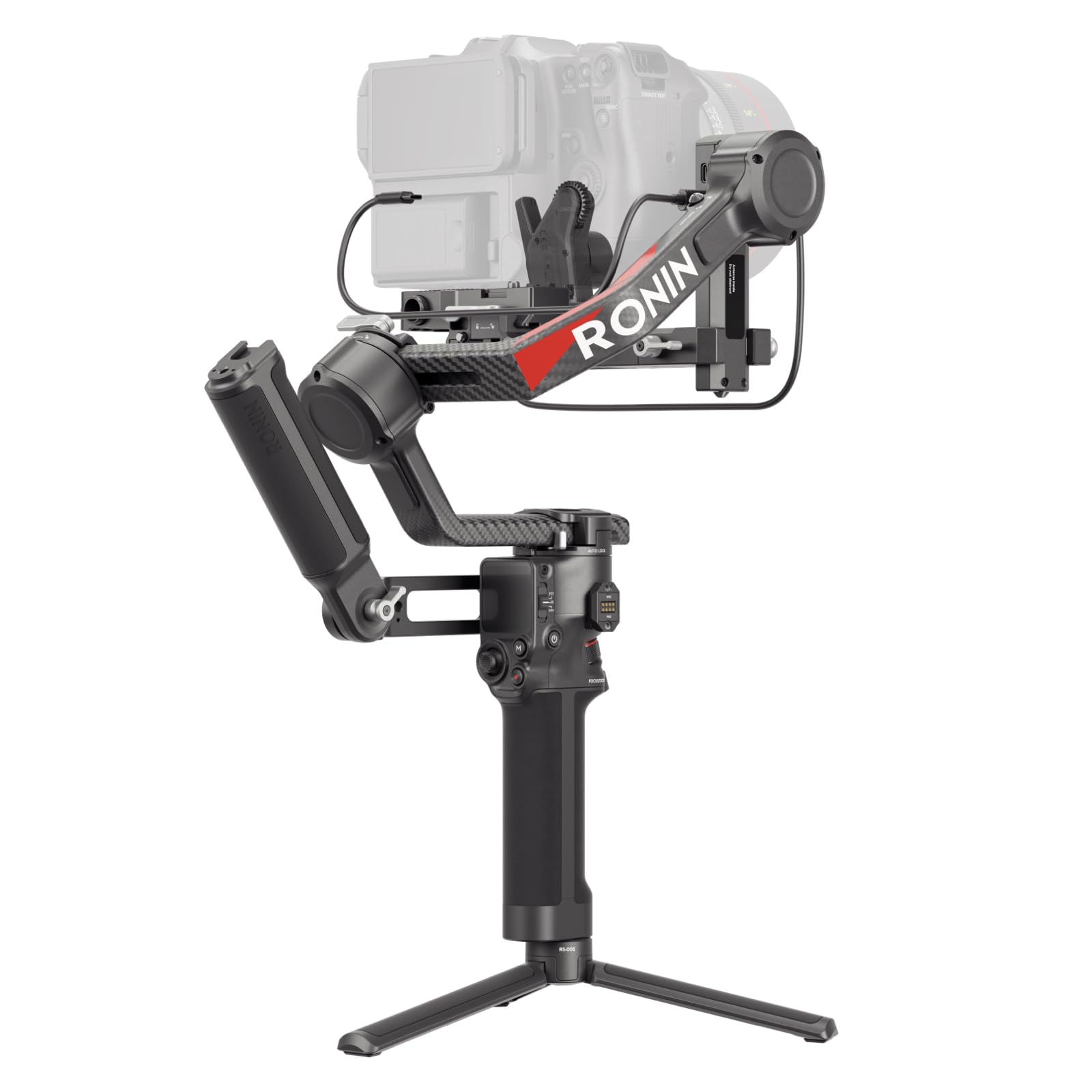 DJI RS 4 Pro Combo, 3-Axis Gimbal Stabilizer for DSLR & Cinema Cameras Canon/Sony/Panasonic/Nikon/Fujifilm, Native Vertical Shoo