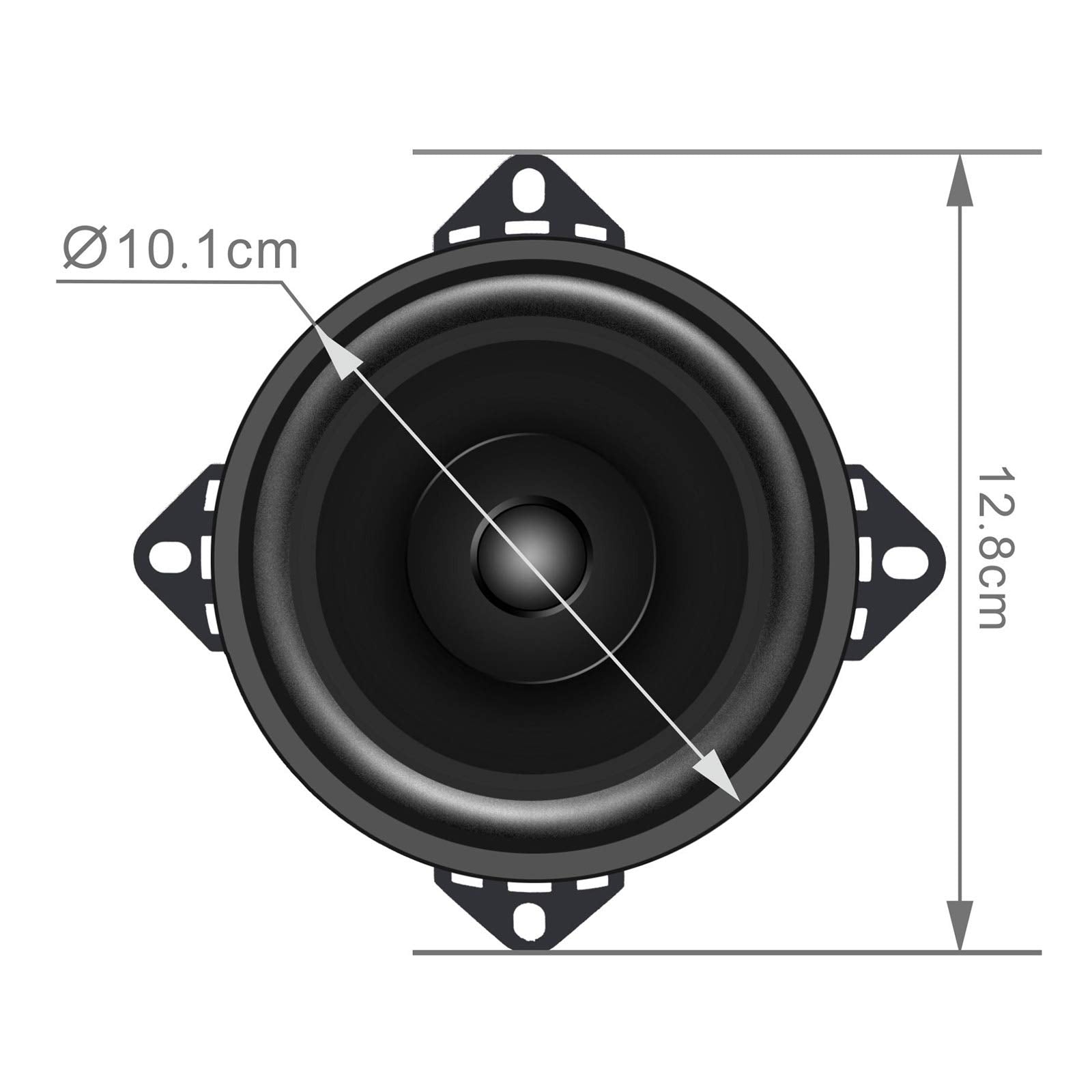 Sondpex Cs17040: 4    Dual Cone Speaker