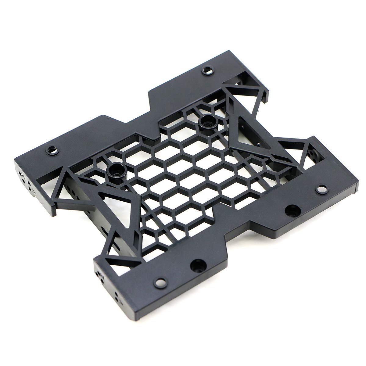 PASOW 2.5 or 3.5 to 5.25 SSD HDD Mounting Bracket Internal Hard Disk Drive Bays Holder Adapter for PC