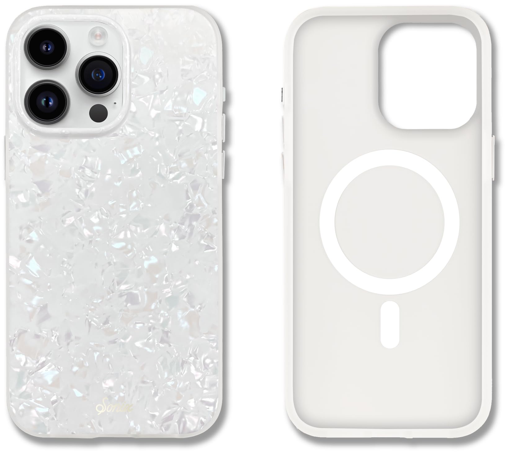 Sonix Case For Iphone 15 Pro Max | Compatible With Magsafe | 10Ft Drop Tested | Pearl Tort