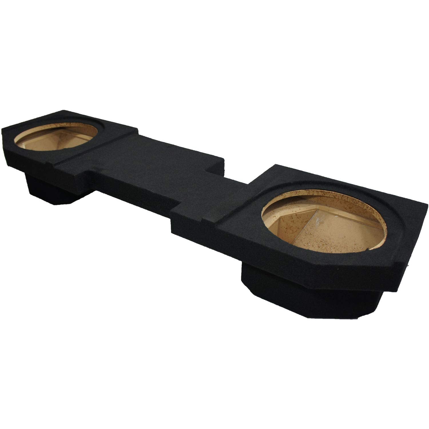 American Sound Connection Asc Compatible With 2002 12 Dodge Ram Quad/Crew Cab Truck Dtb 2X10 Quad Up Dual 10'' Subwoofer Box Enc