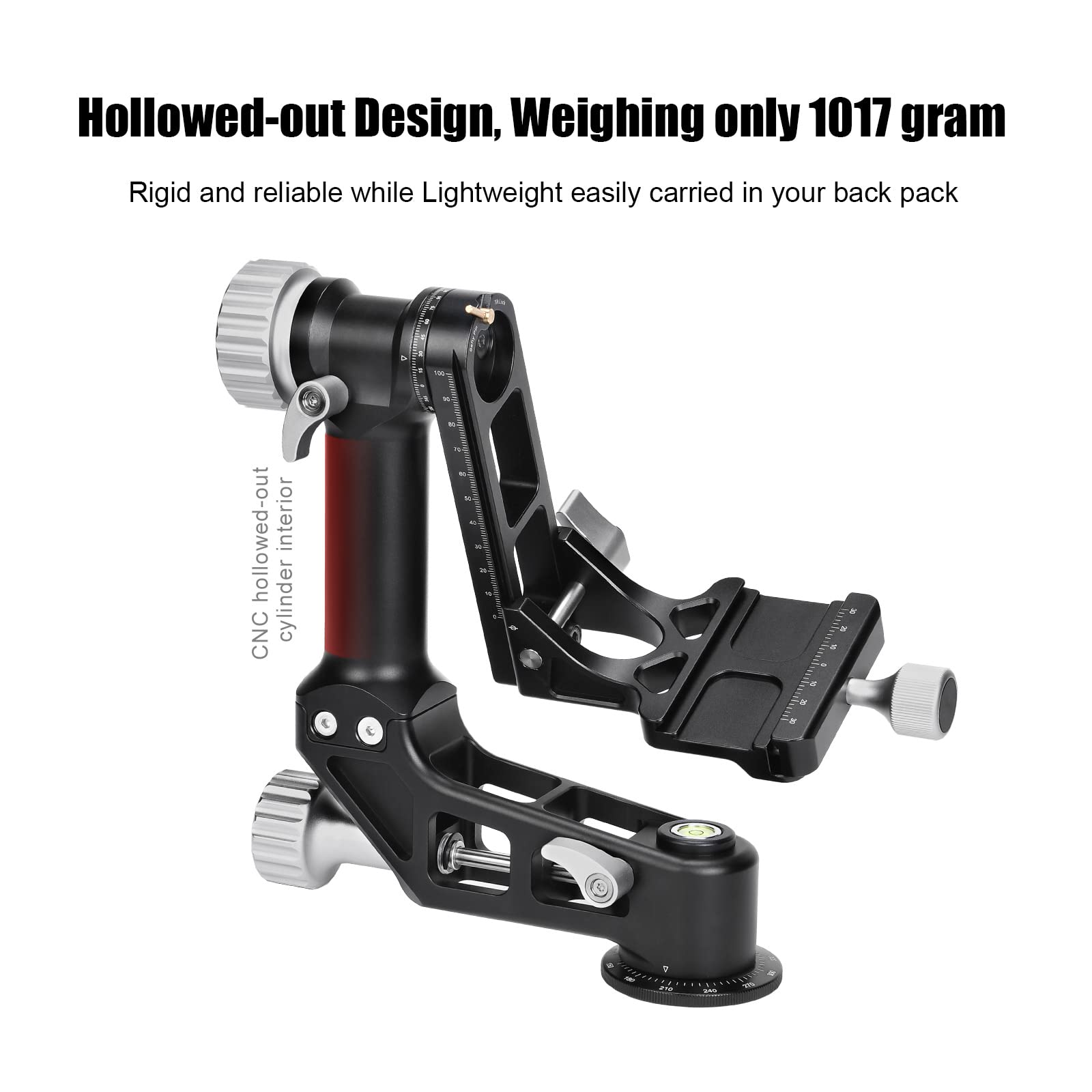 Sunwayfoto Gh 02 Gimbal Head Aluminum Load 66 Lbs(30 Kgs