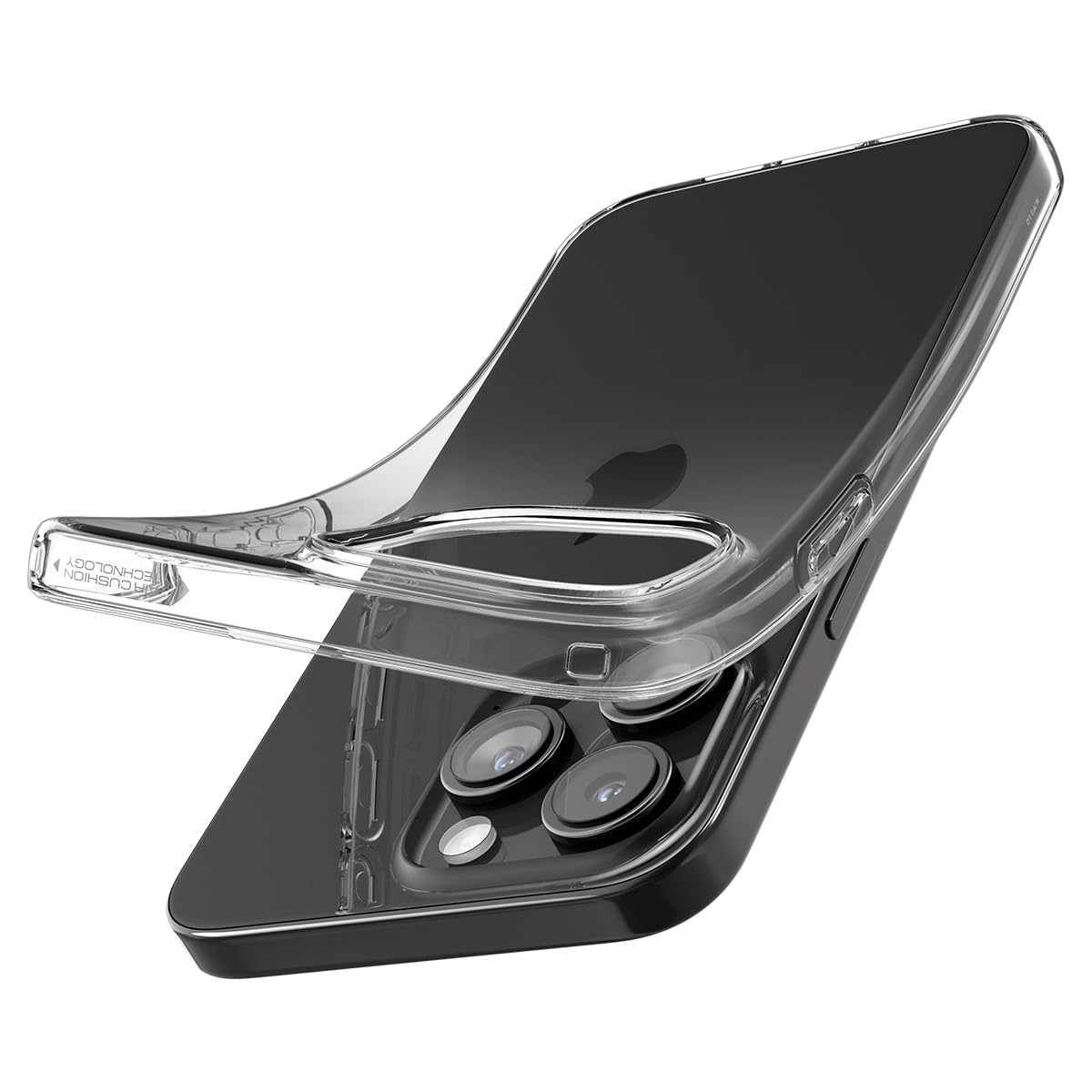 Spigen Liquid Crystal Designed For Iphone 15 Pro Case (2023) [Military-Grade Protection] - Crystal Clear