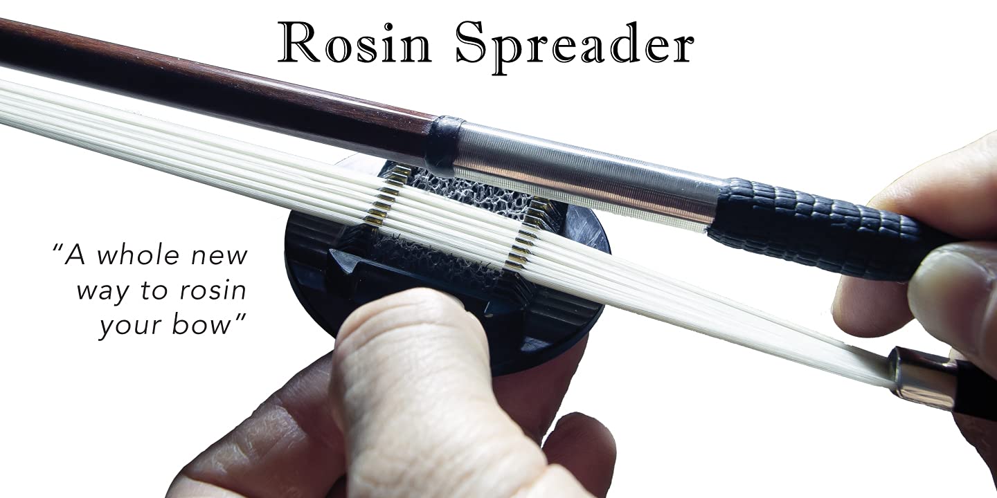 Cecilia 'Sanctus' Rosin For Violin, Rosin Specially Formulated Violin Rosin For Violin Bows With Included Rosin Spreader (Full C