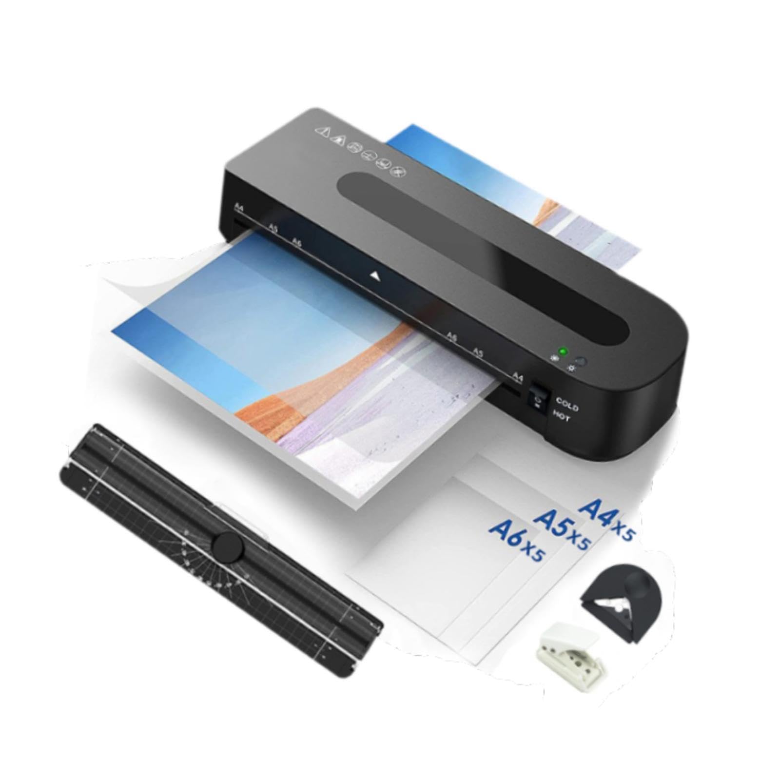 Atorse Laminator Machine Portable A4 A5 A6 Laminator For Photos Menus Business Card