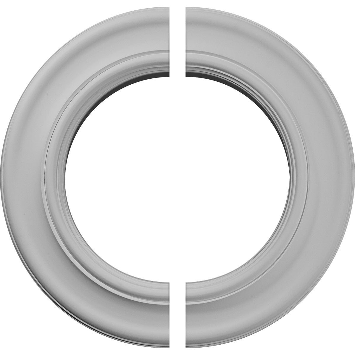 Ekena Millwork Cm20Ho2 Holmdel Ceiling Medallion, 20 7/8''Od X 12 7/8''Id X 1''P, Factory Primed