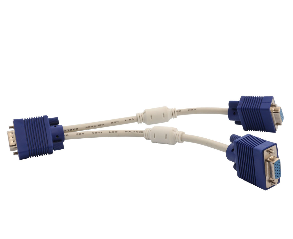 Syba Connectland Cl Cab32001 1X Vga To 2X Vga Cable