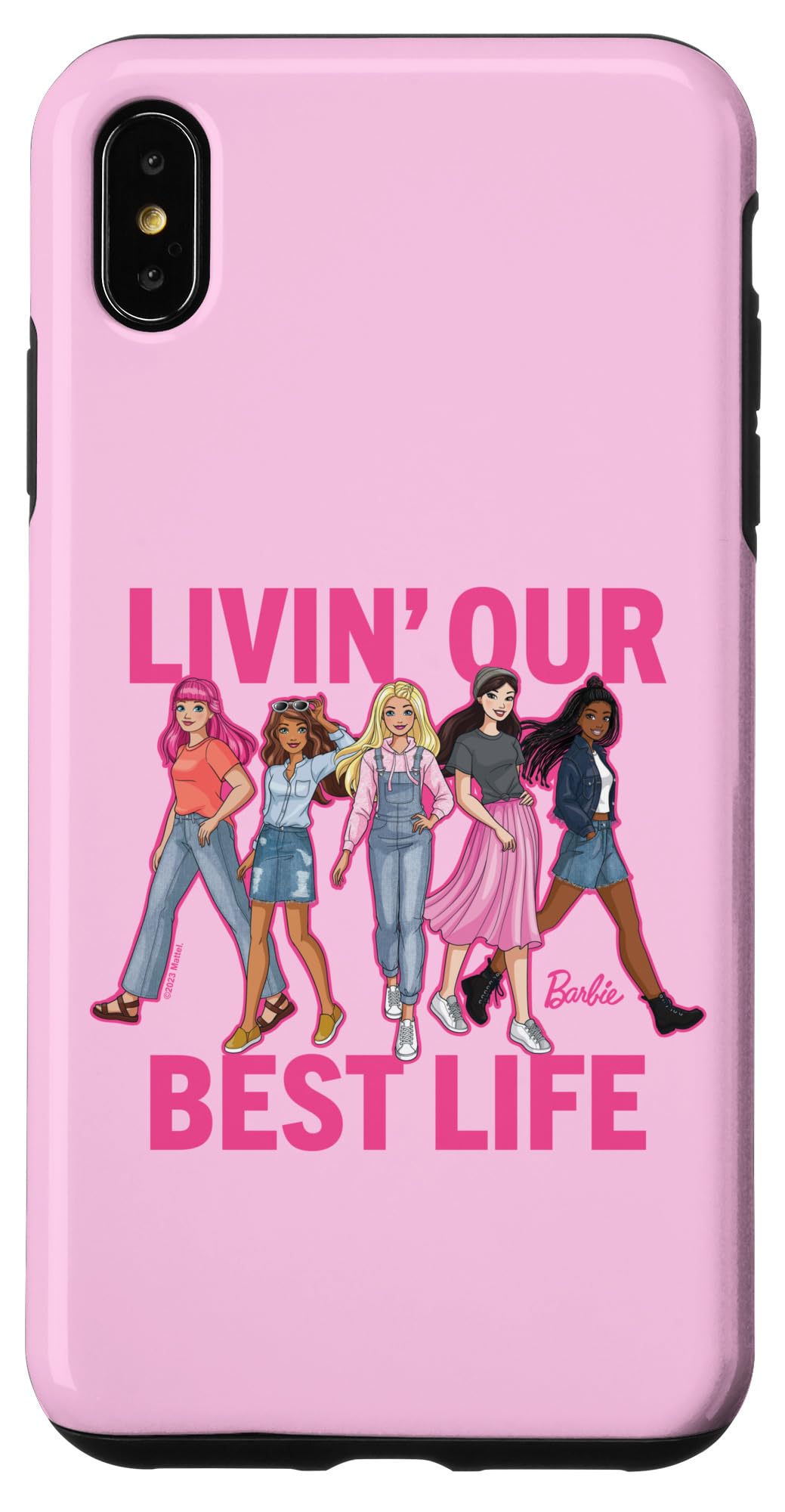 Iphone Xs Max Barbie Livin ' Our Best Life Case