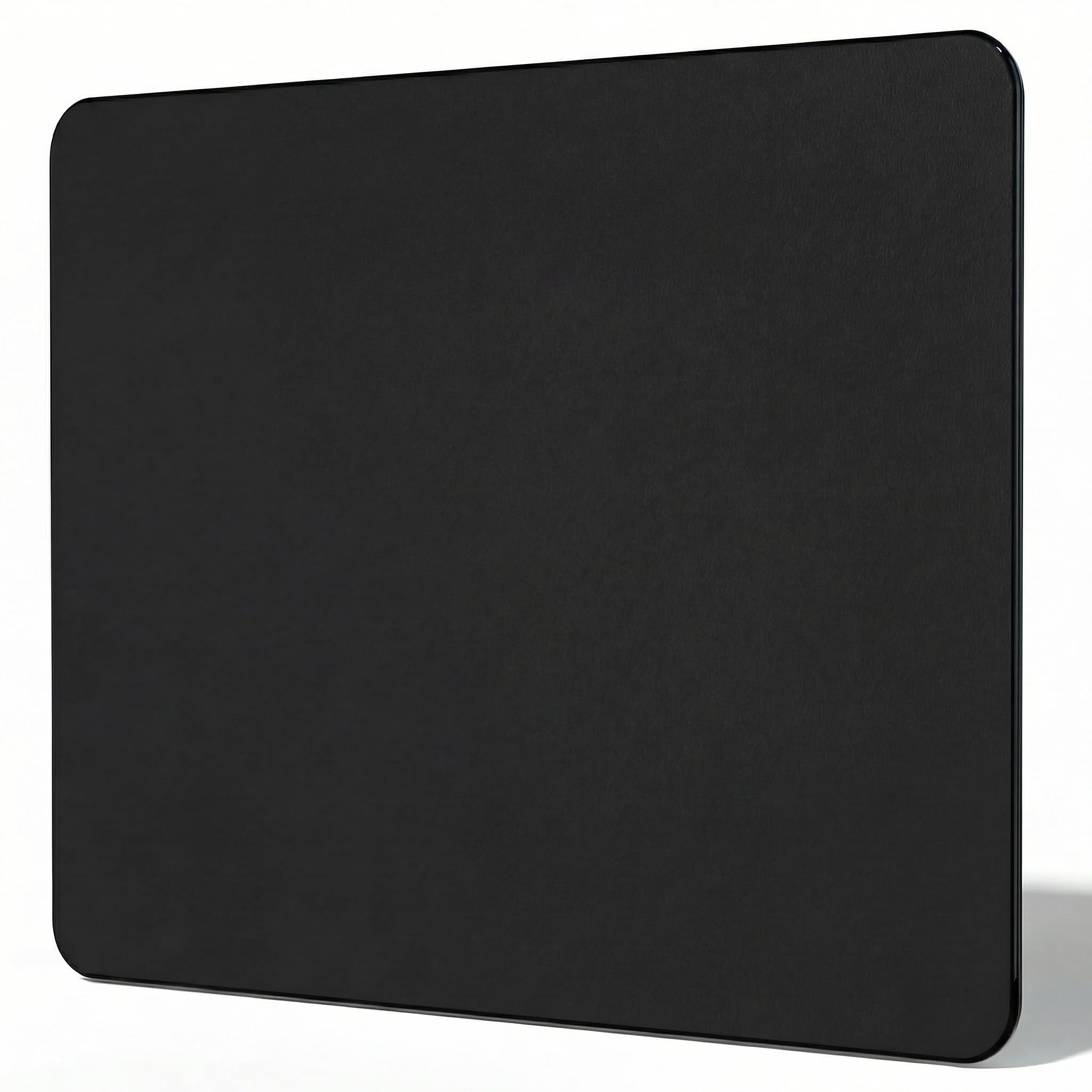Lumireve Tempered Glass Gaming Mousepad, 13x16 inch Black Tempered Glass Mousepad, Professional Esport MousePads, Durable Mouse
