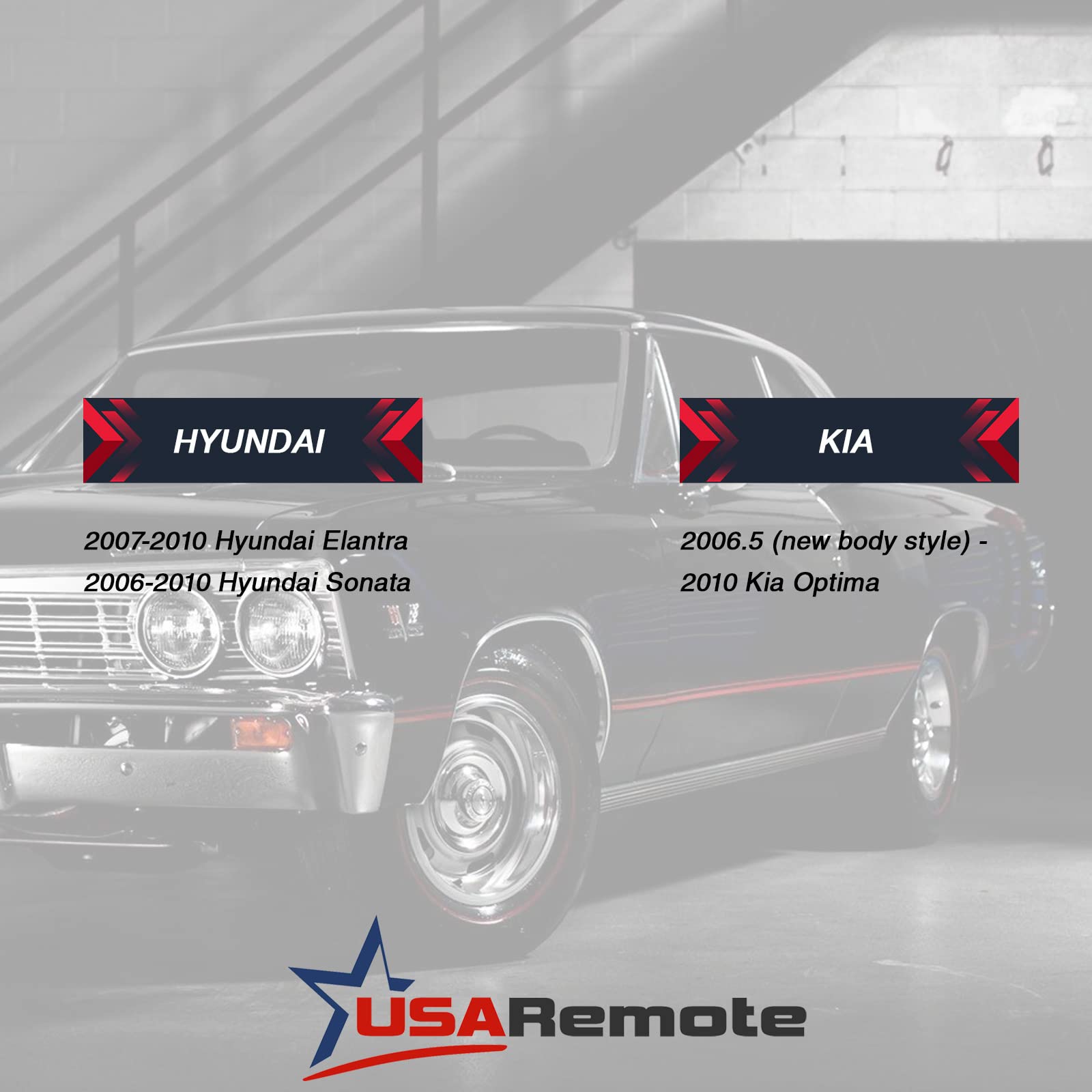 Car Key Fob Keyless Entry Remote Fits 2011 2016 Hyundai Elantra Sedan (Osloka 360T)