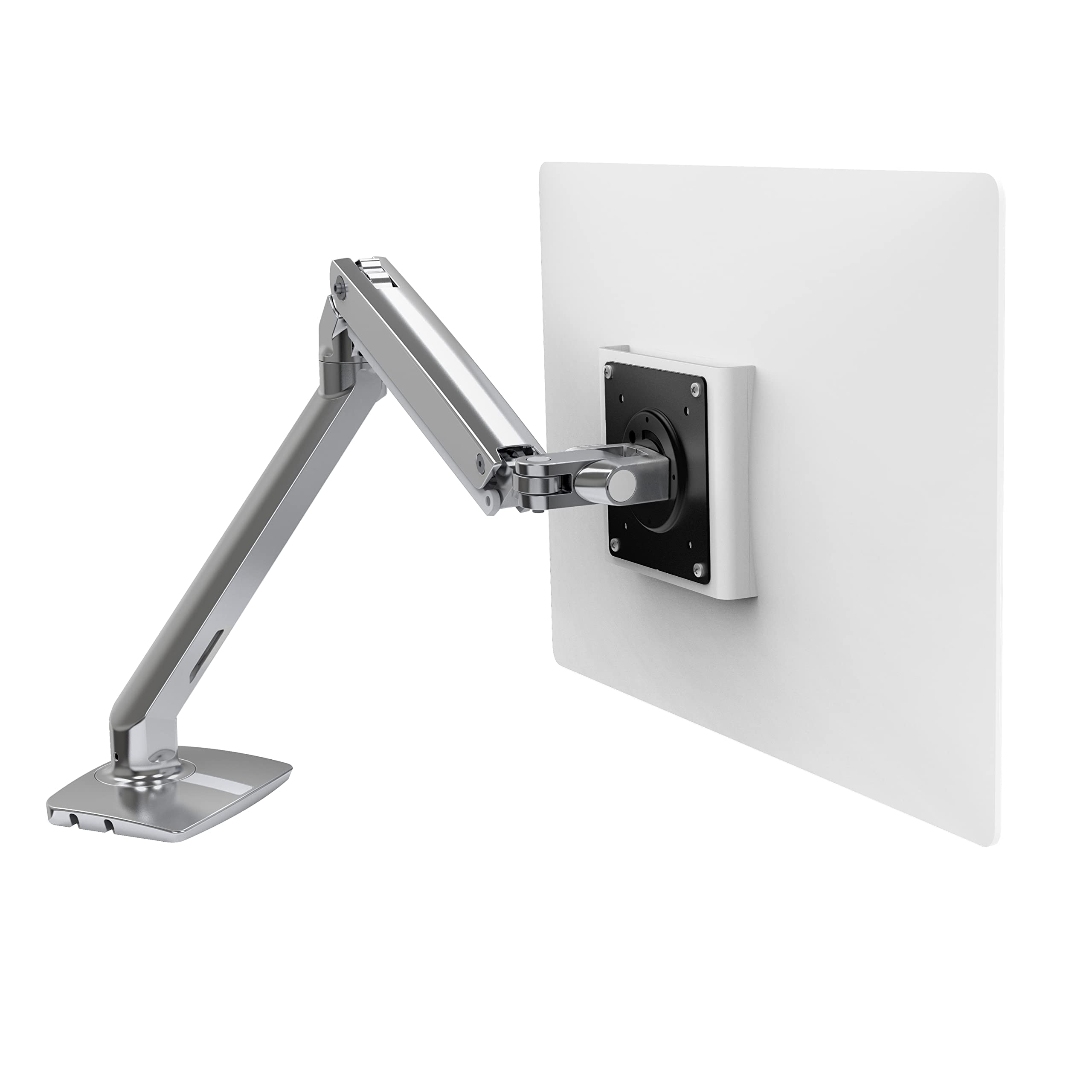 Ergotron � MXV Single Monitor Arm, VESA Desk Mount � for Monitors Up to 34 Inches, 7 to 20 lbs � Polished Aluminum