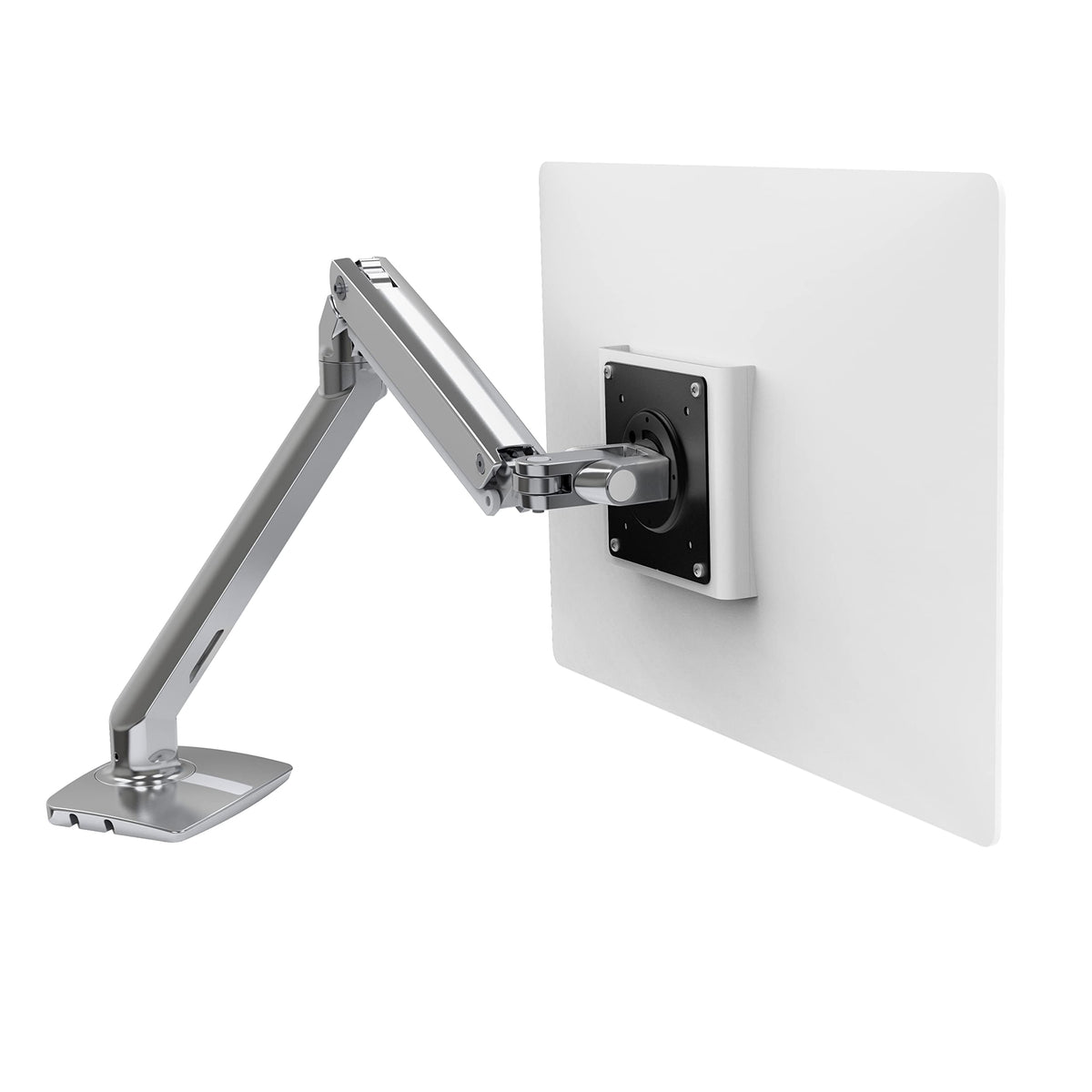Ergotron � MXV Single Monitor Arm, VESA Desk Mount � for Monitors Up to 34 Inches, 7 to 20 lbs � Polished Aluminum