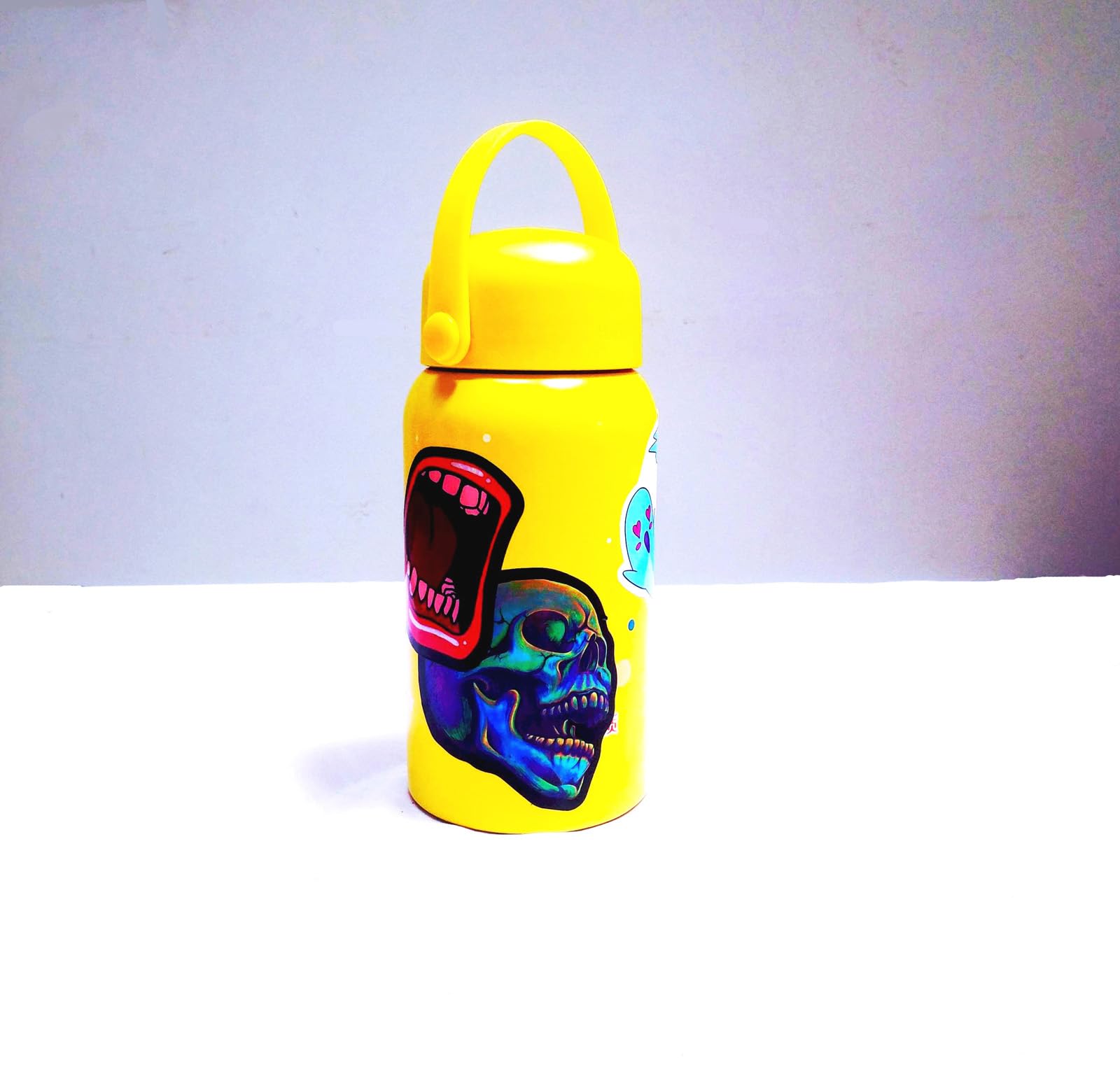 100 Pcs Horror Goth Skull Stickers Pack For Adults, Halloween Scream Stickers