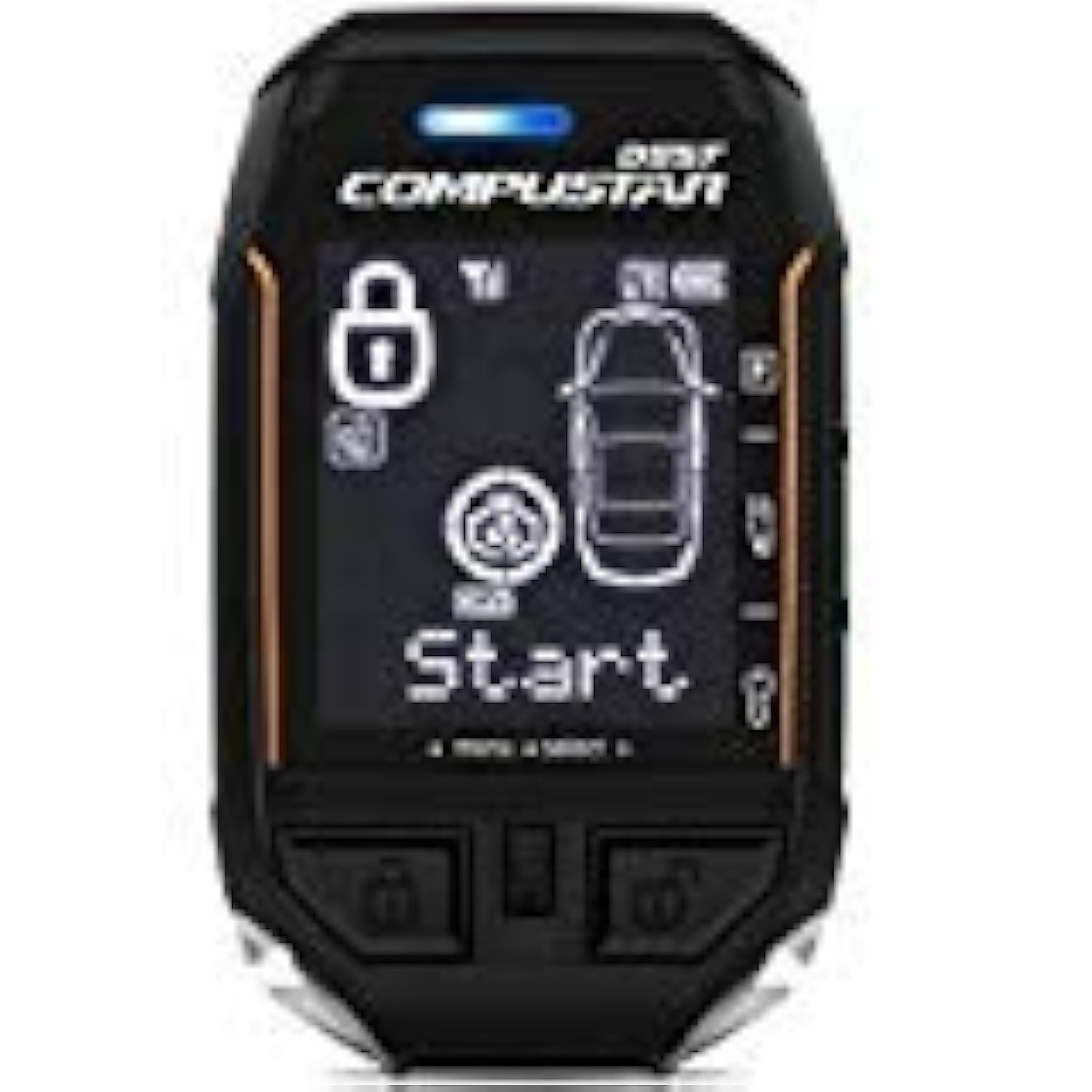 Compustar 2Wt11R Ss 2 Way Replacement Dss Remote 3 Mile Range