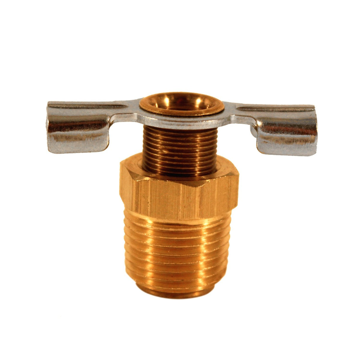 Milton 614 6 3/8'' Compressor Tank Drain Cock   Box Of 10