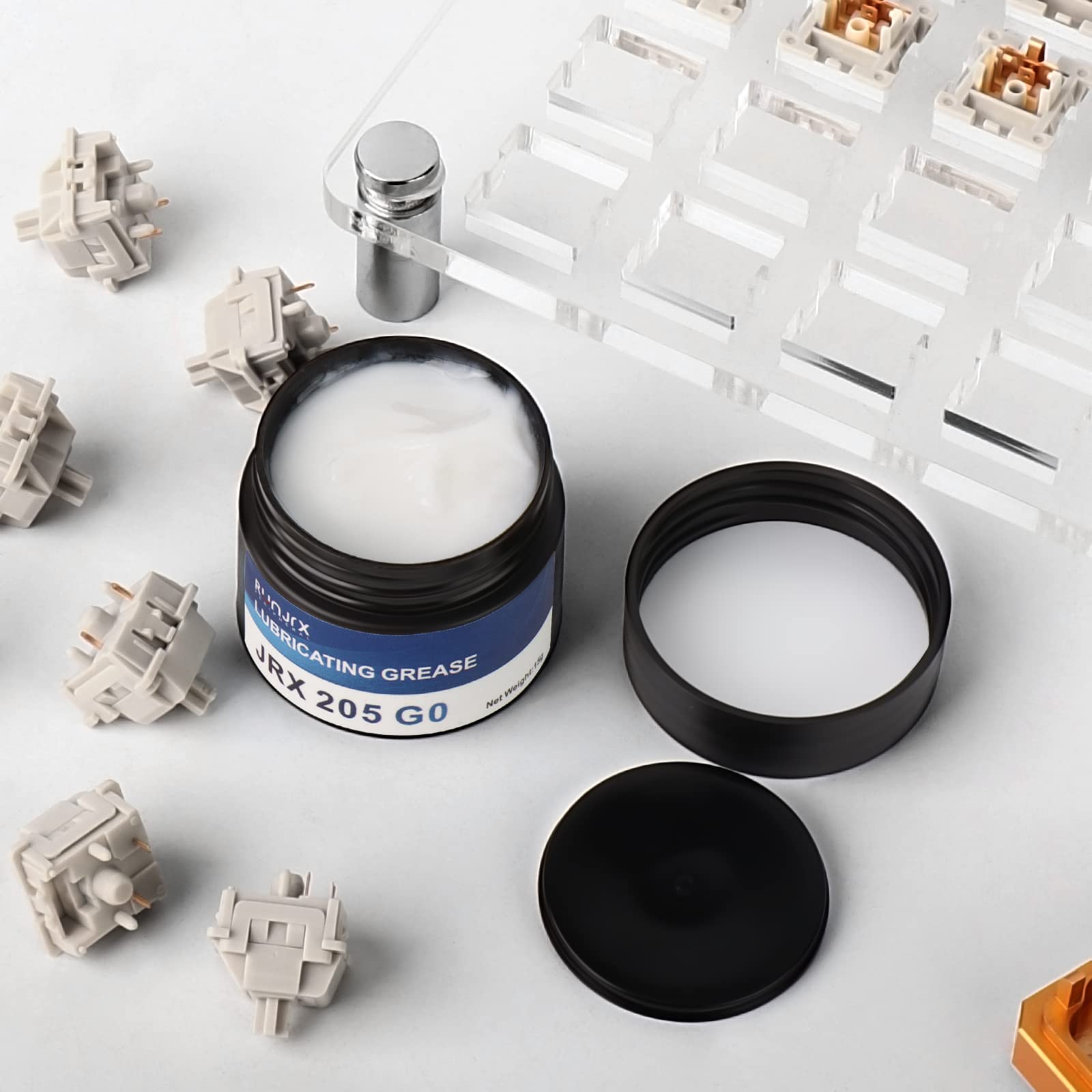 Runjrx Keyboard Switch Lube 15G/0.53Oz,Jrx 205 G0 Key Switch Lube For Mechanical Switches And Stabilizers