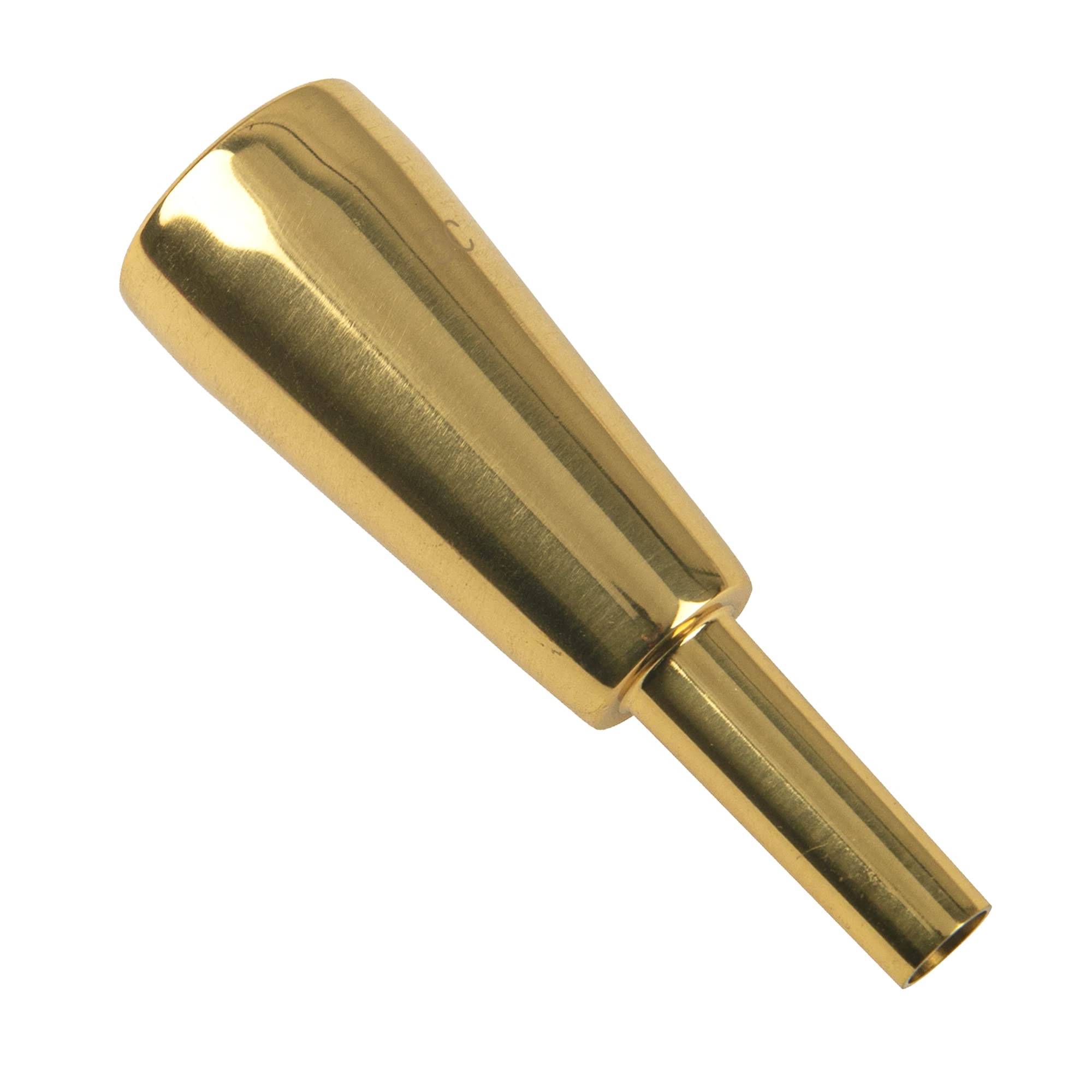 1Pcs Yootones 9.8Mm Outer Diameter 3C Heavy Duty Trumpet Mouthpiece Compatible With Trumpet Accessories (Gold)