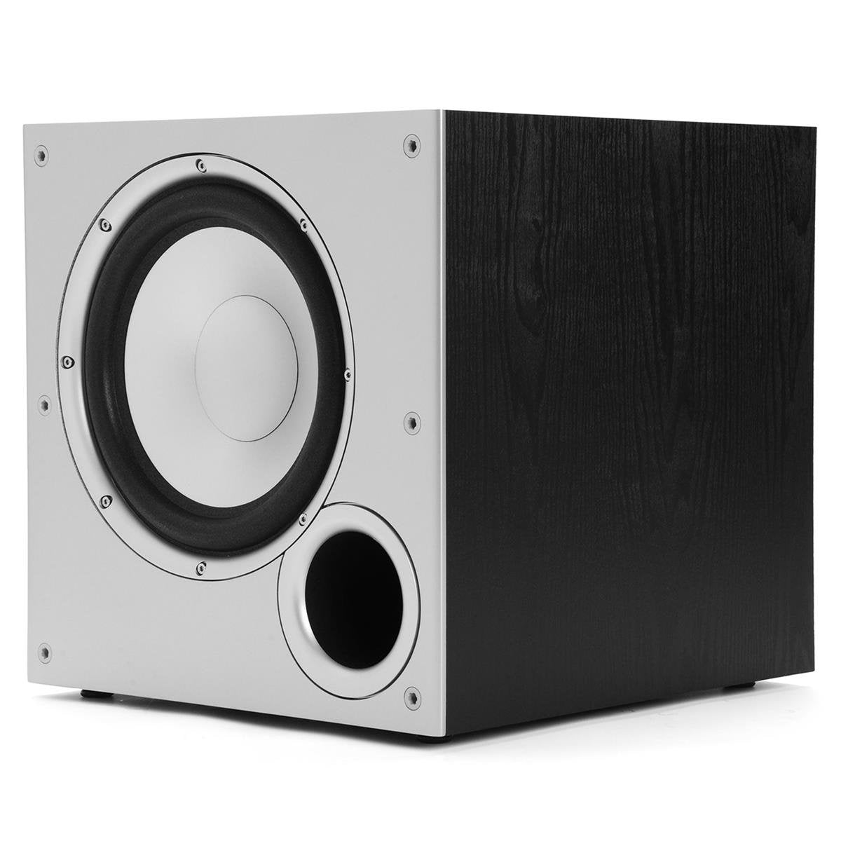 Polk Audio PSW10 10 Powered Subwoofer - Power Port Technology, Up to 100 Watts, Big Bass in Compact Design, Easy Setup with Home