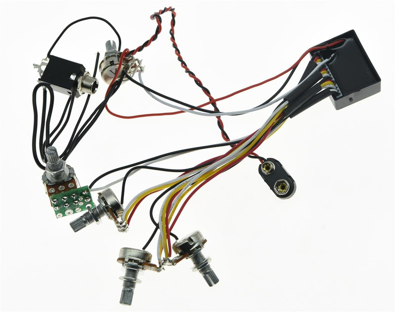 Kaish Pre Wired 3 Band Active & Passive Eq Equalizer Electric Bass Preamp Circuit