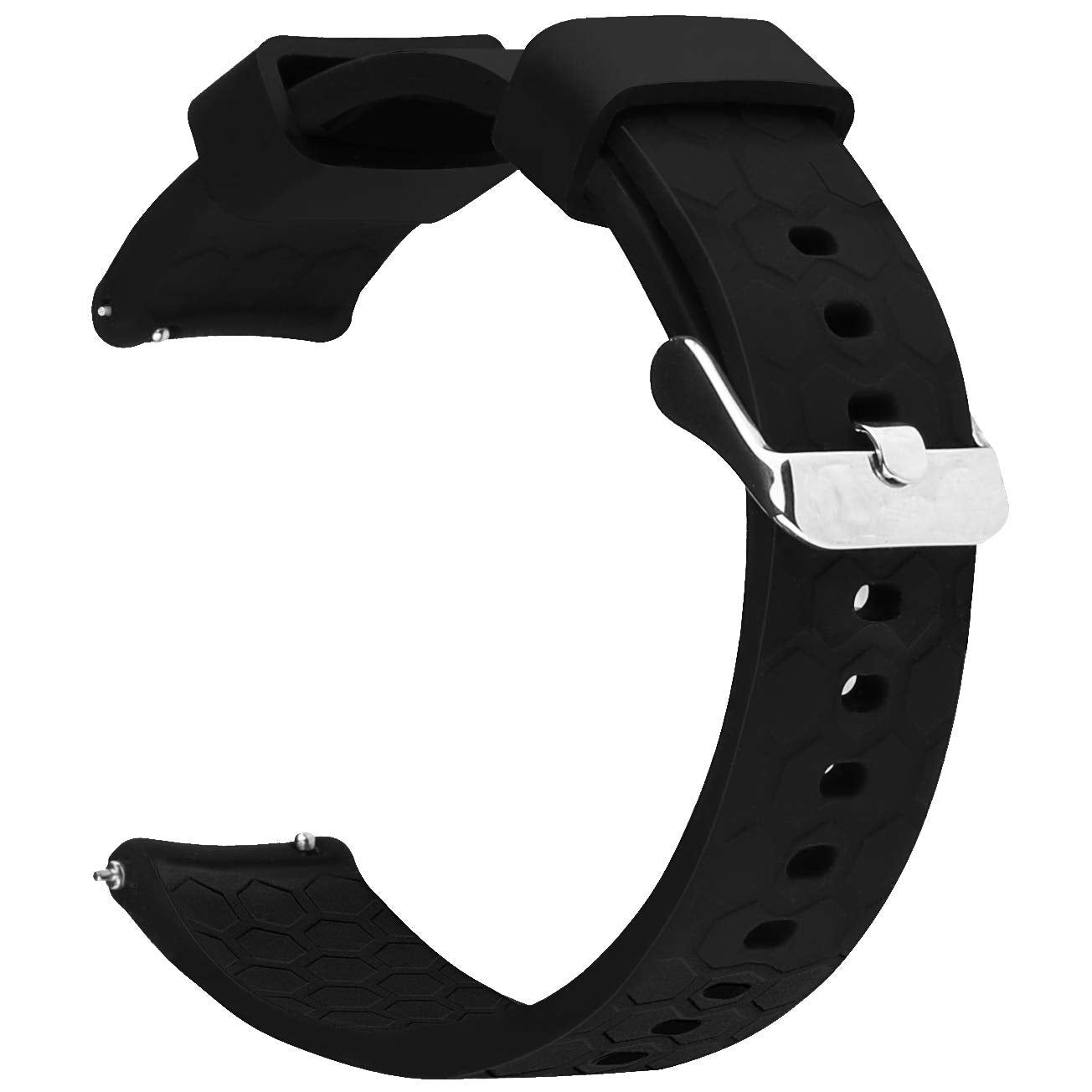 Watch Band/Strap For Pebble Time Smartwatch Band Replacement Accessories With Metal Clasps Watch Strap/Wristband Silicone (Style