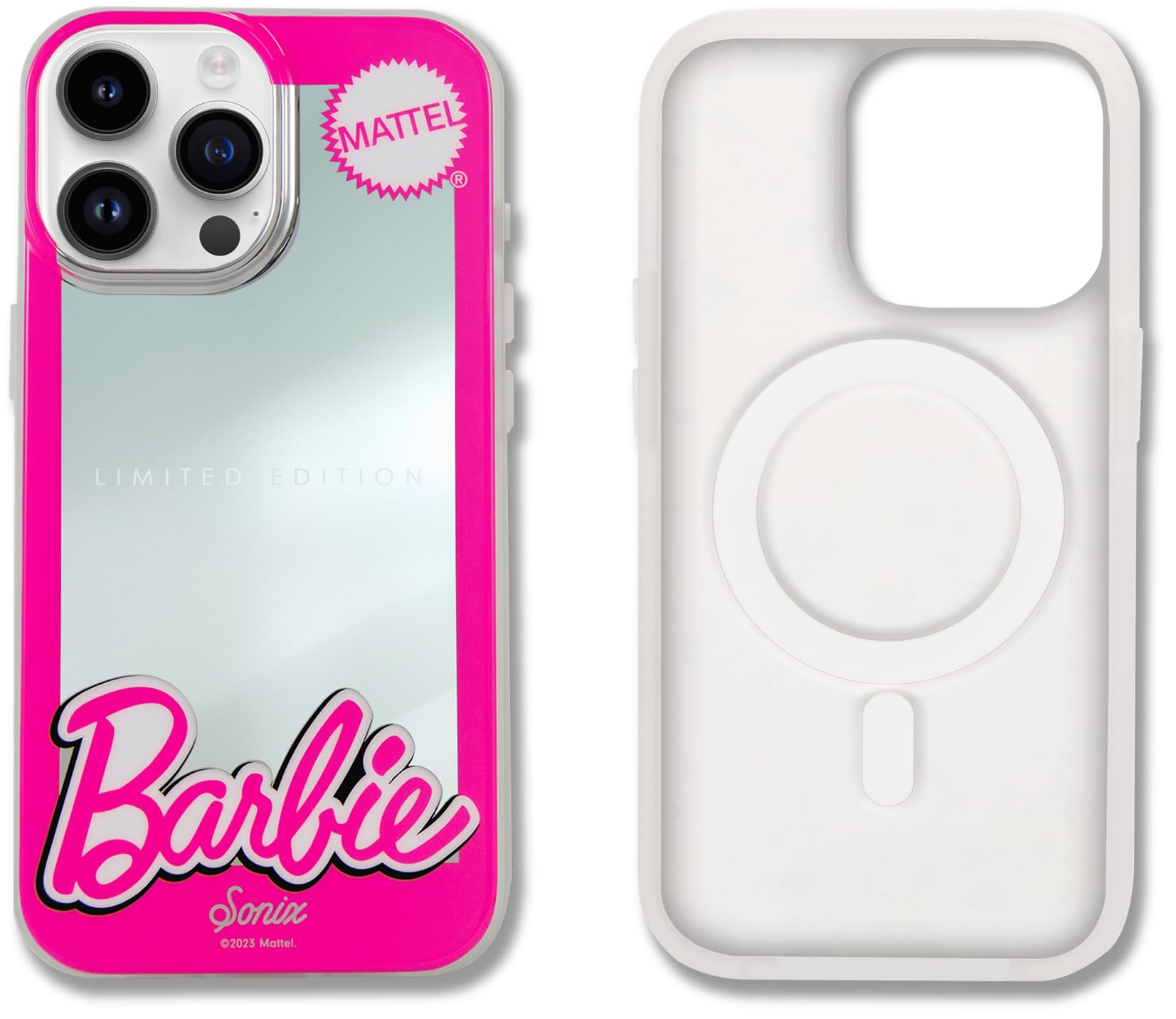 Sonix x Barbie Phone Case for iPhone 15 Pro | Compatible with MagSafe | 10ft Drop Tested | Mirror | IRL