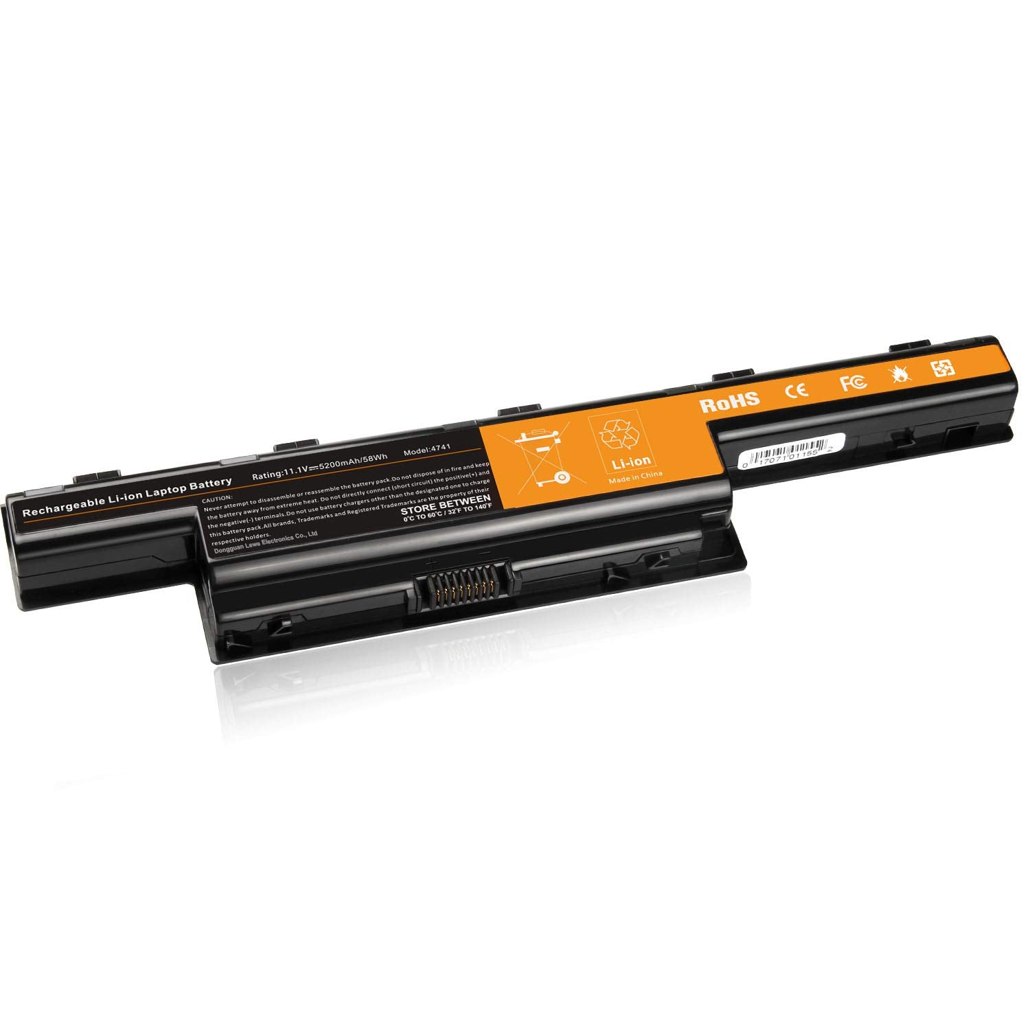 58Wh As10D51 Laptop Battery For Acer/Gateway As10D31 As10D3E As10D41 As10D56 As10D61 As10D71 As10D75 As10D81 31Cr19/65 2 31Cr19/