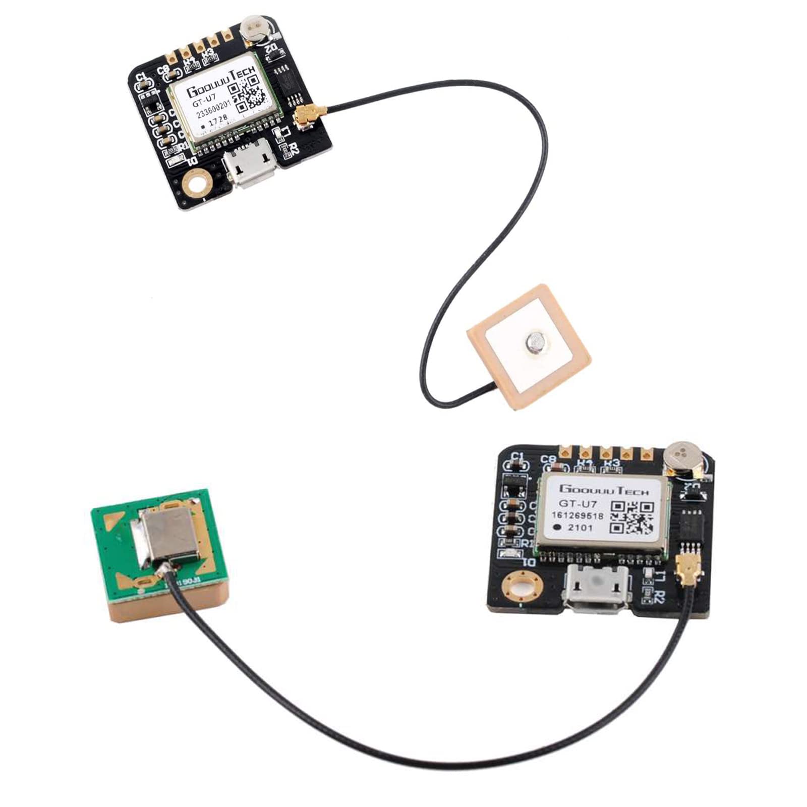 Geekstory Gt-U7 Gps Module Gps Receiver Navigation Satellite Positioning Neo-6M With 6M 51 Microcontroller Stm32 R3 + Ipex Activ