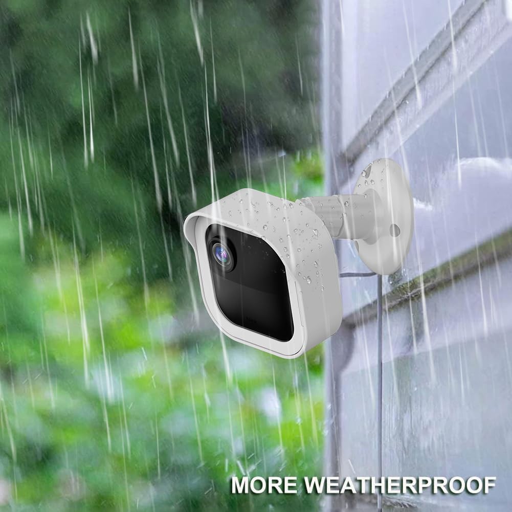 All New Blink Outdoor Camera Wall Mount, 360� Adjustable Mount And Weather Proof Protective Housing With Blink Sync Module Outlet Mount For Blink Outdoor (4Th & 3Rd Gen) Camera System (White, 5 Pack)