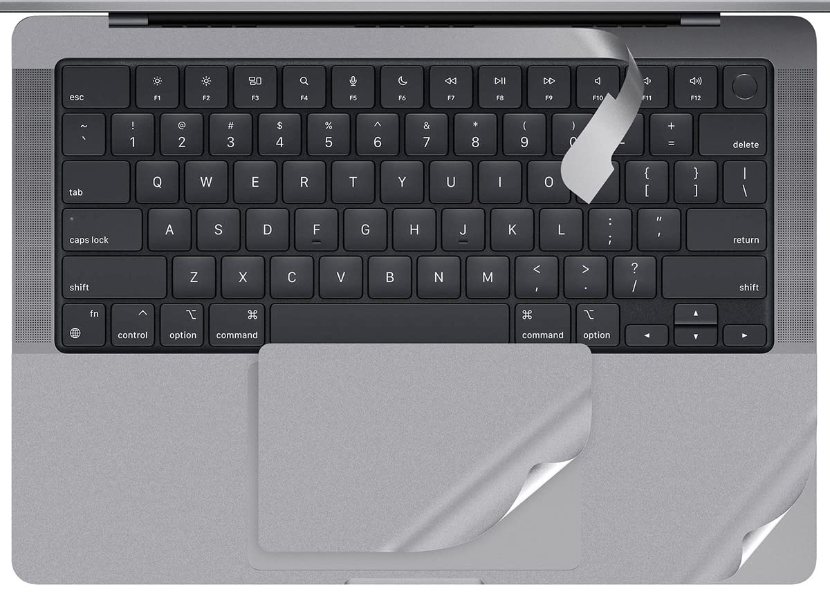 Casebuy Palm Rest Protector Vinyl Skin Stickers(3 In 1) For 2023 2022 2021 Macbook Pro 14 Inch M3 M2 M1 Pro/Max A2442 A2779 A291