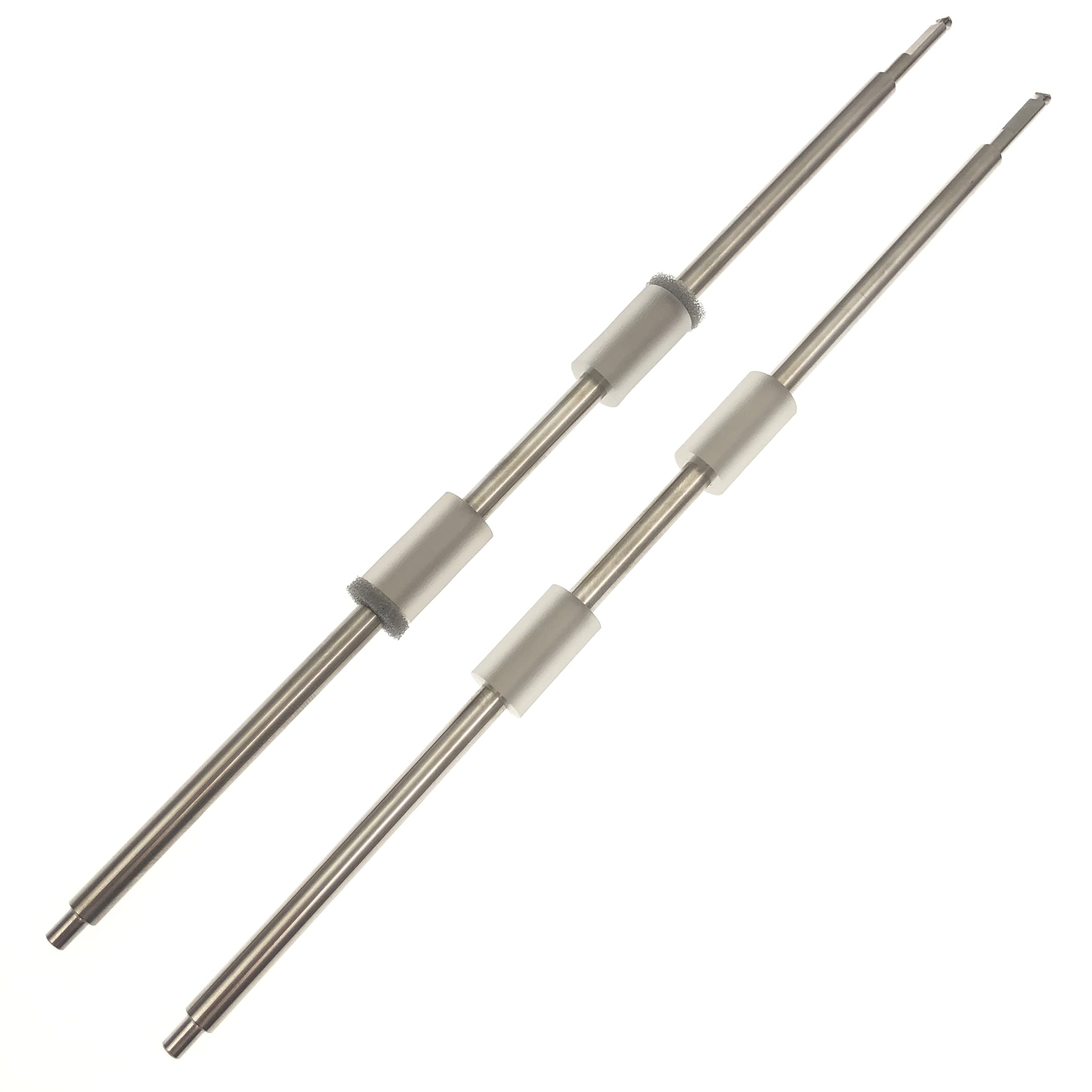 Oklili Pa03586 K983 Pa03586 K984 Scanner Paper Feed Roller & Exit Roller With Shaft Compatible With Fujitsu S1500 S1500M Fi 6110