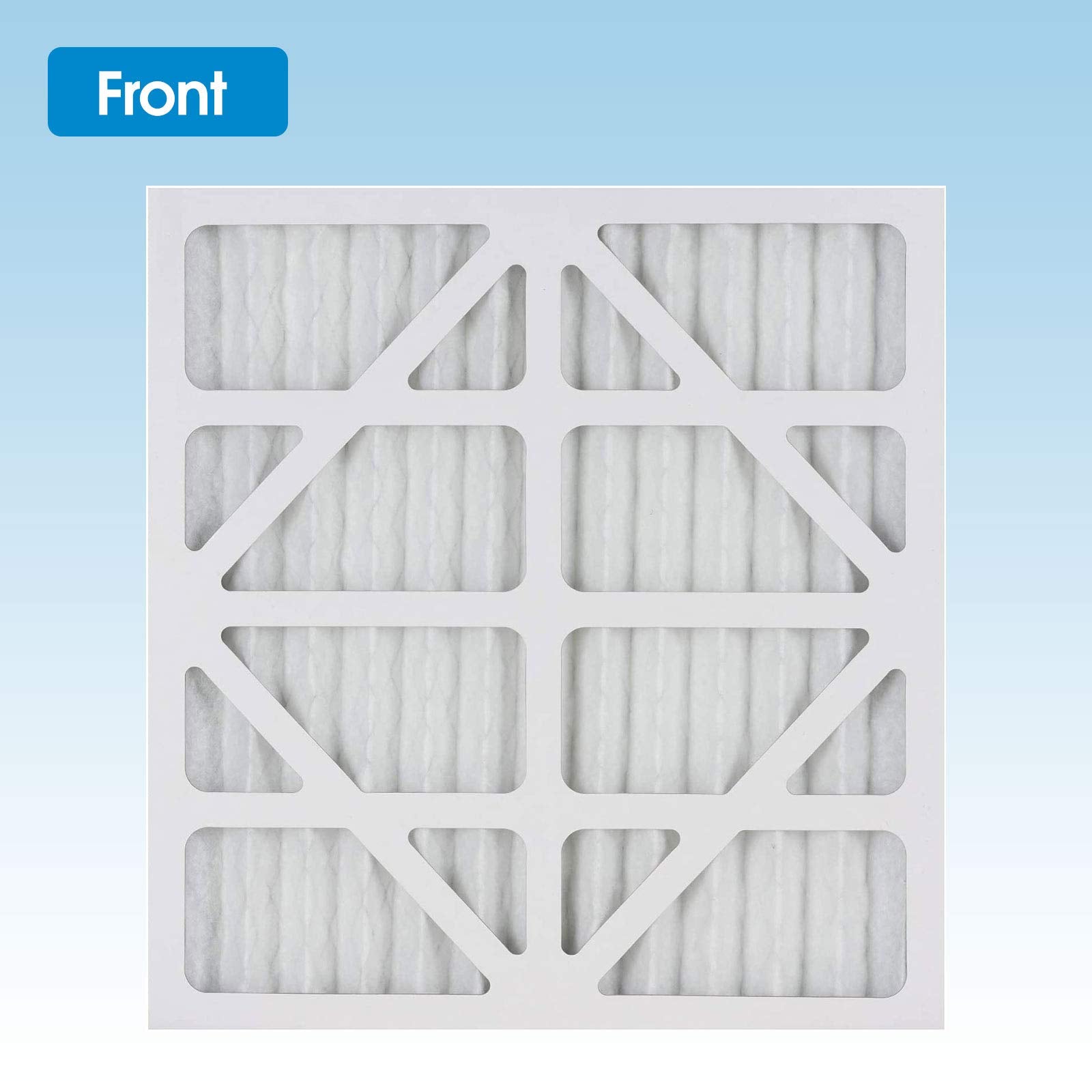 ALORAIR HEPA 550 Air Scrubber MERV-10 Filter Replacement Set, Pack of 5, Polyester, White, 13.7" x 14.8" x 0