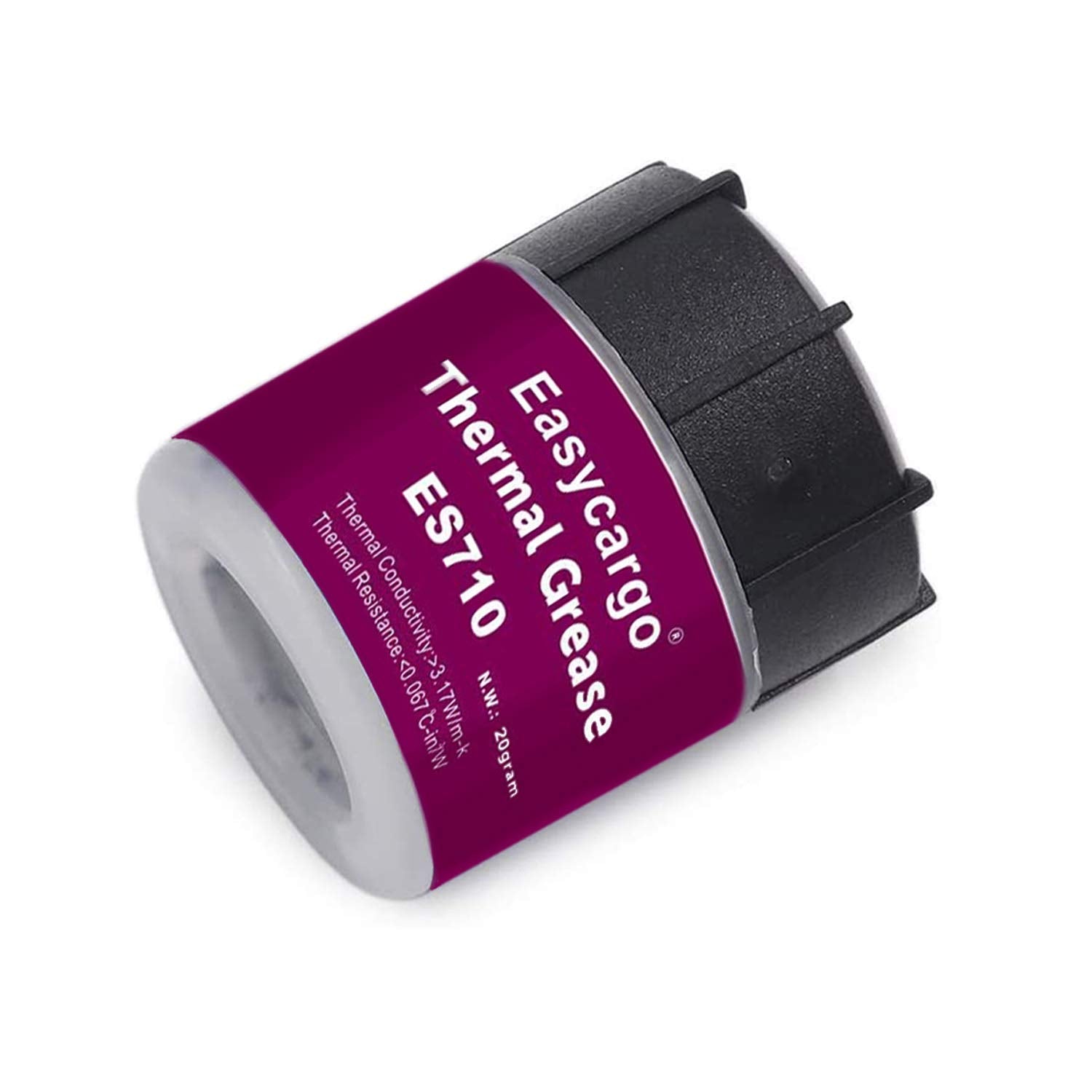 Easycargo 20G Silver Thermal Paste Kit, High Performance Thermal Conductive Grease, Silver Thermal Compound For Cooling Heatsink