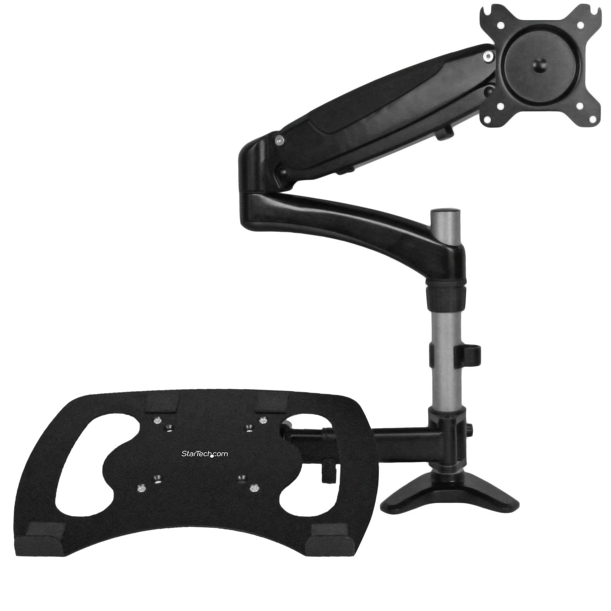 Startech.Com Laptop Monitor Stand   Computer Monitor Stand   Full Motion Articulating   Vesa Mount Monitor Desk Mount