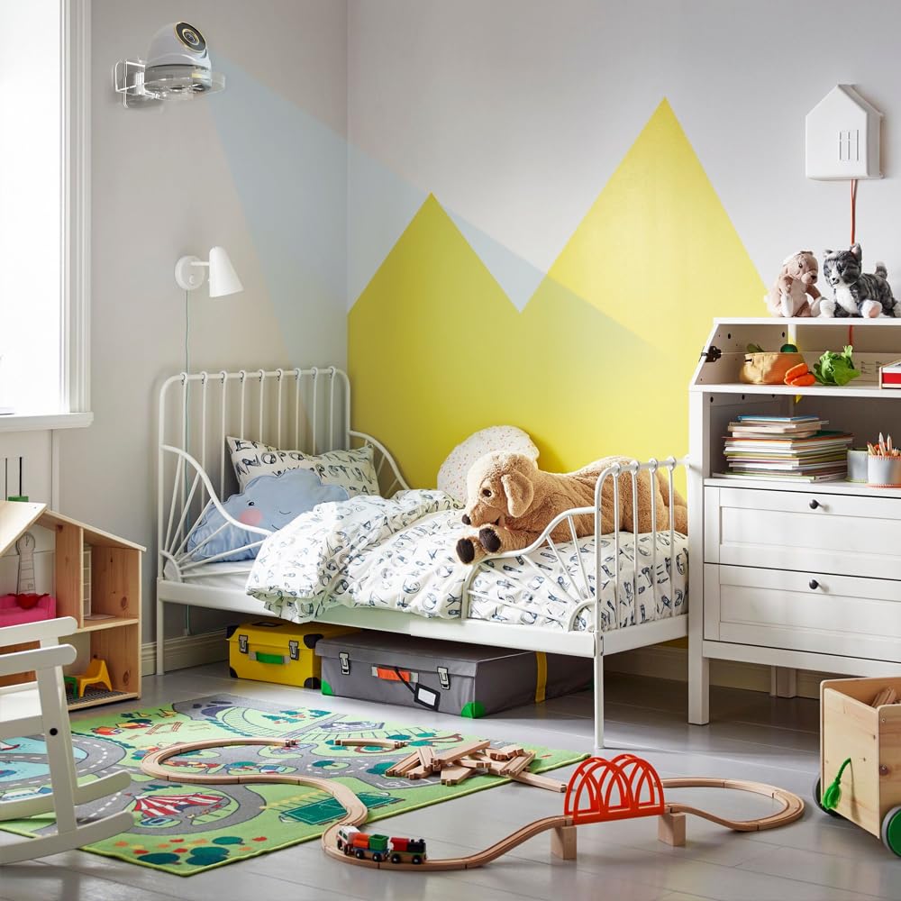 3 Pack Small Shelf, Security Camera Wall Mount Holder, Baby Monitor Mount,360Rotation Security Bracket,Camera Not Included