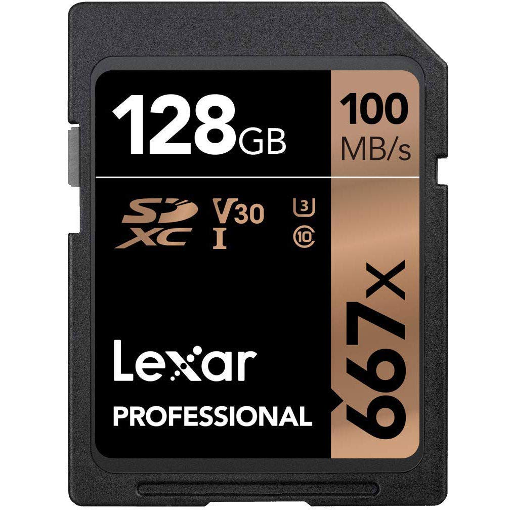 Lexar Professional 667X 128Gb Sdxc Uhs I/U3 Card (Lsd128Bna667)