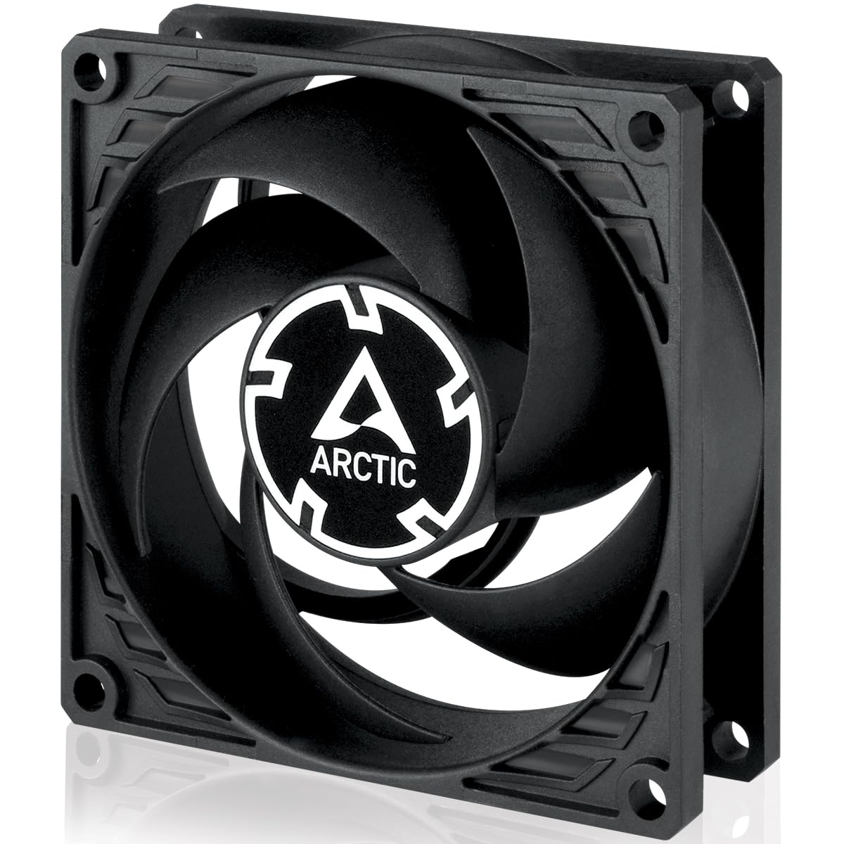 Arctic P8 Max   Pc Fan, High Performance 80Mm Case Fan, Server Fan, Pwm Controlled 500 5000 Rpm, Optimised For Static Pressure,