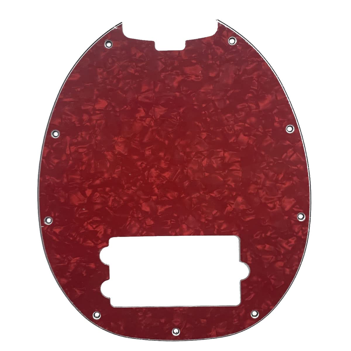 Dopro Bass Pickguard Fit for Musicman classic 4 string StingRay bass models Red Pearl