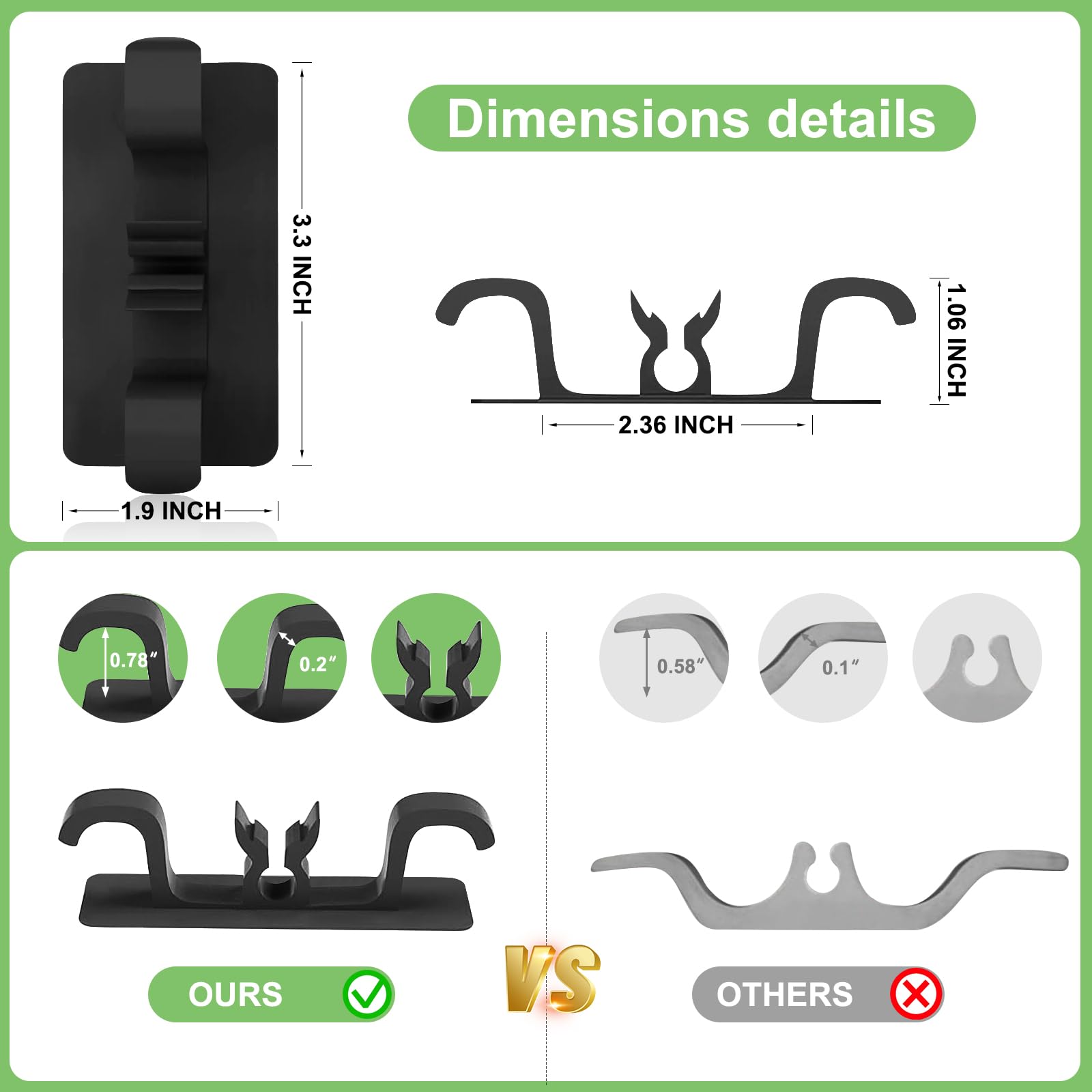 Cord Organizer For Kitchen Appliances, 6 Pack Appliance Cord Holder Cord Keeper Cord Wrap, Cord Wrapper For Appliances Cord Hold