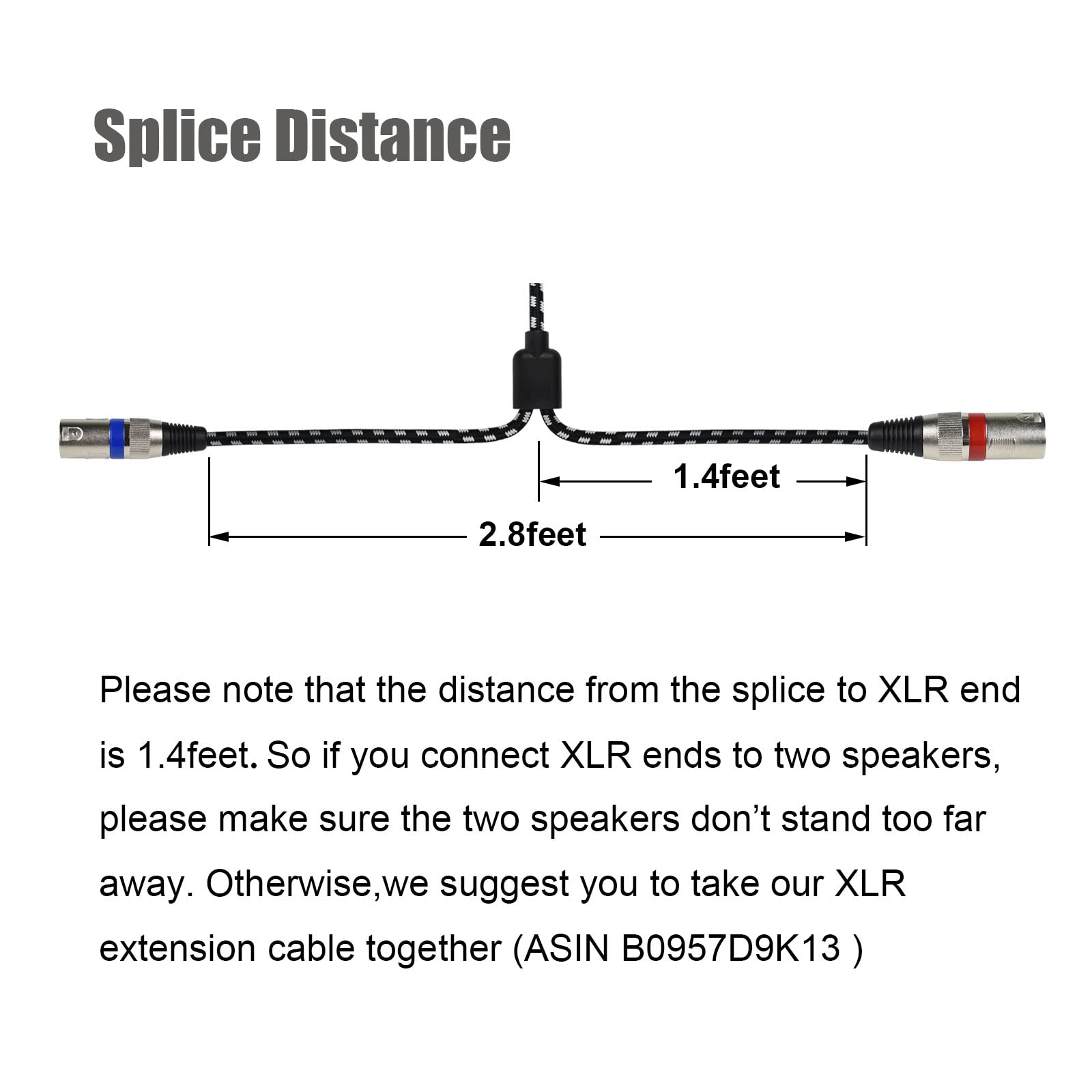 Mugteeve 3.5 Mm To Dual Xlr Male Y Splitter Cable, 10 Feet Stereo 1/8 Mini Trs Headphone Jack To L/R Double Xlr Male Aux Cord, N