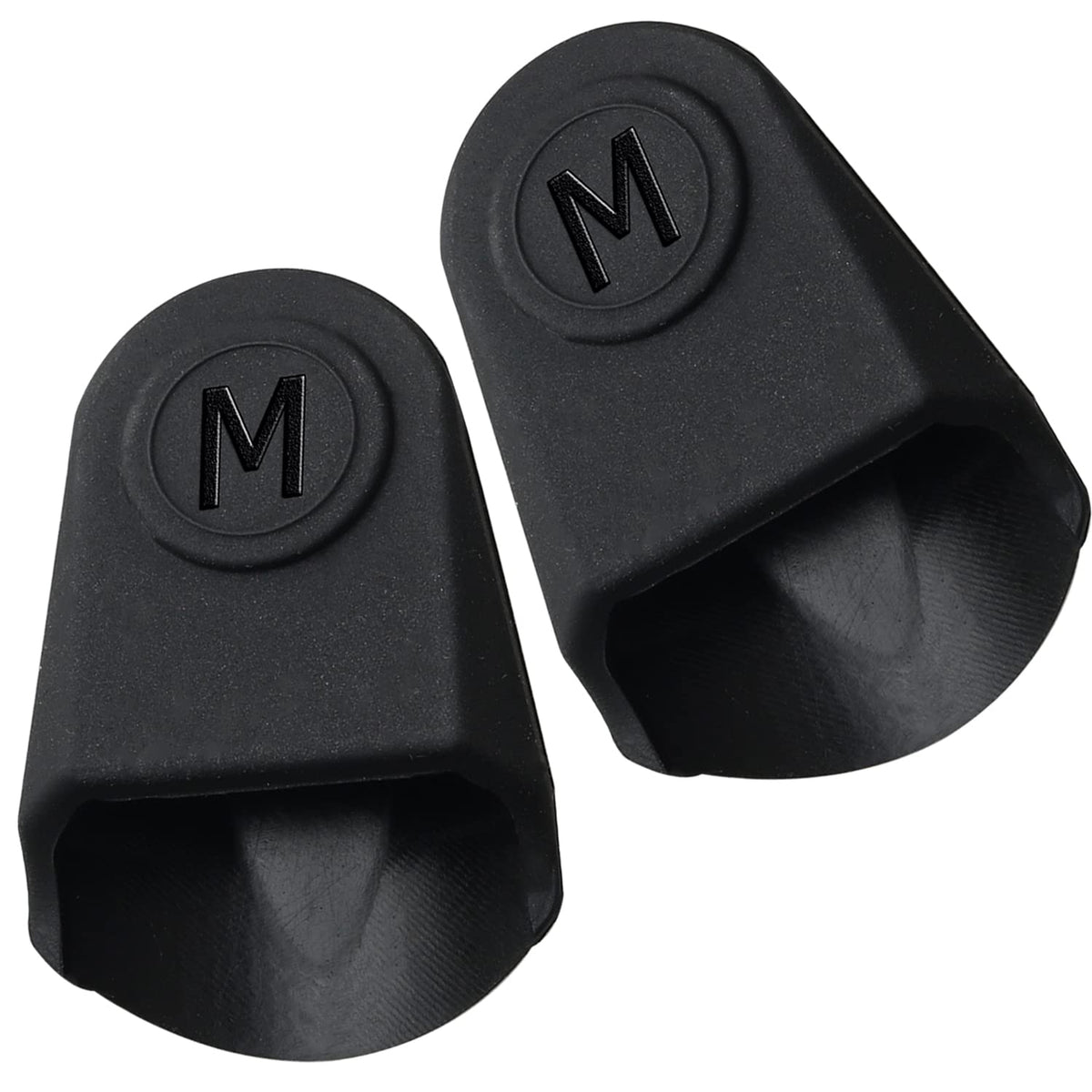 Meetoot 2Pcs Mouthpiece Cap Protector Black Rubber Saxophone Clarinet Mouthpiece Cover Cap Protector