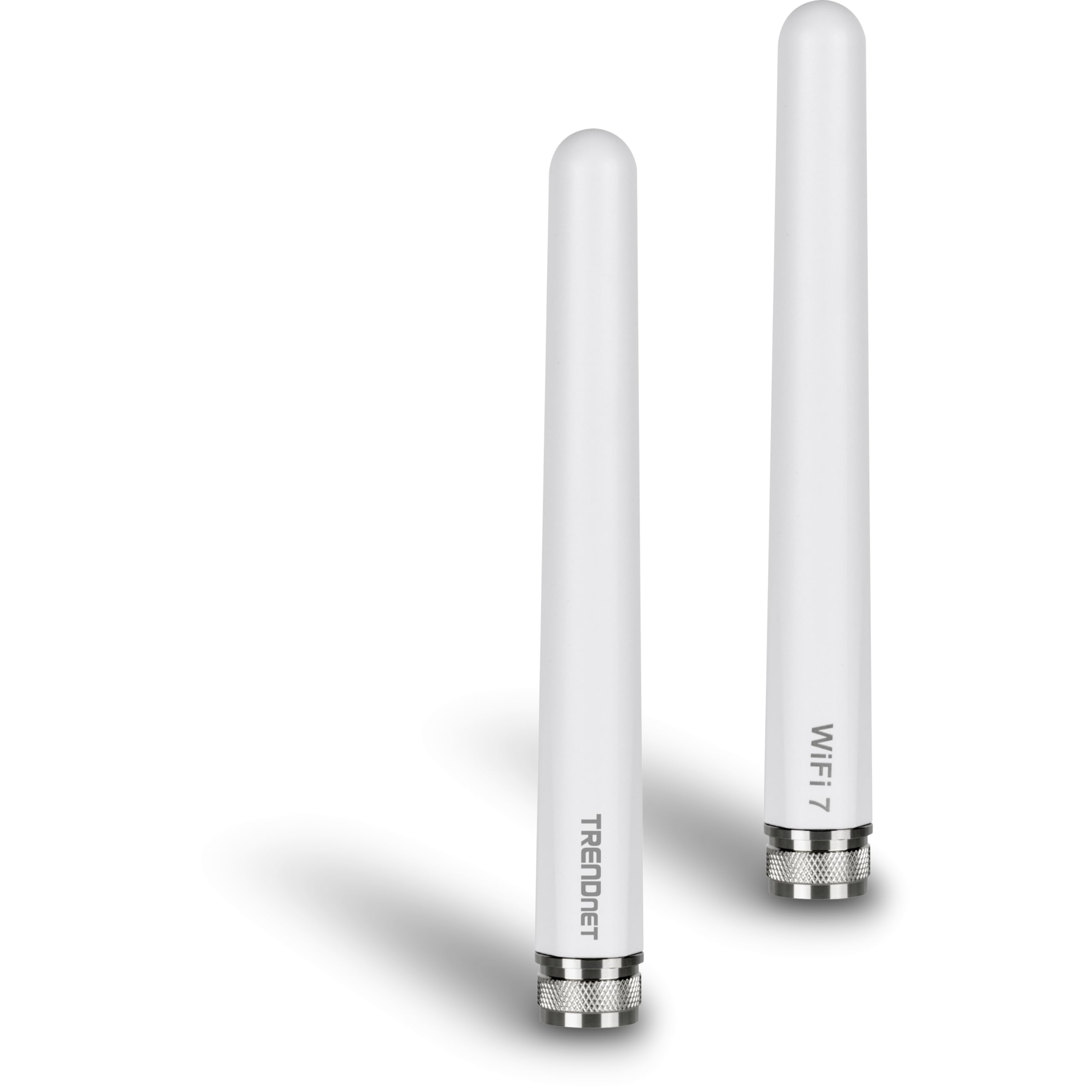 TRENDnet 3/6/7 dBi Outdoor Tri-Band Omni Antenna Kit, TEW-A057, 2.4GHz, 5GHz, 6GHz, Compatible with 802.11be/ ax/ac/n/g/b/a Rout