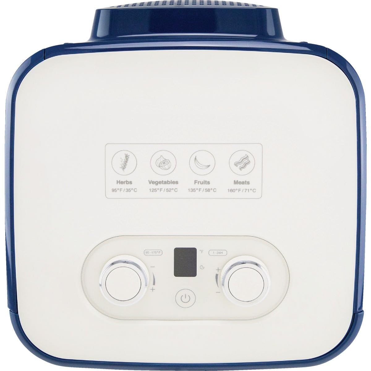 Nesco Fd 41B Snackmaster Jr Food Dehydrator For Beef Jerky, Fruit, Herbs, And Snacks, 4 Trays, Blue