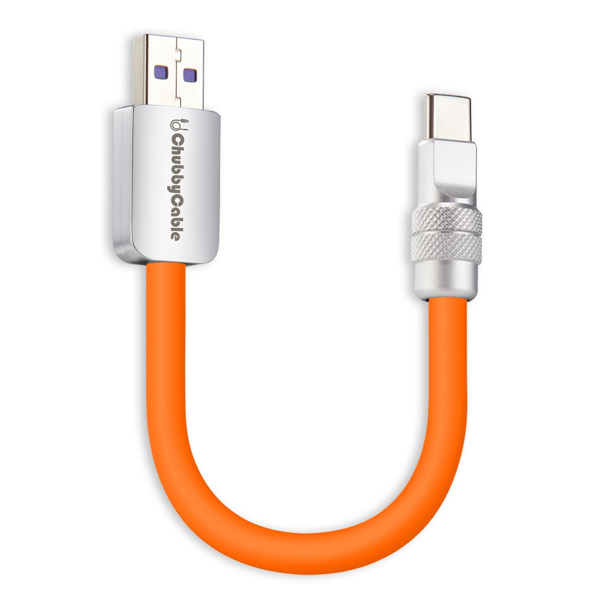 chubbycable Cute Chubby 120W Short USB-C Cable Power Bank Fast Charging Cable Silicone Charger Cord Compatible with iPhone 17-15
