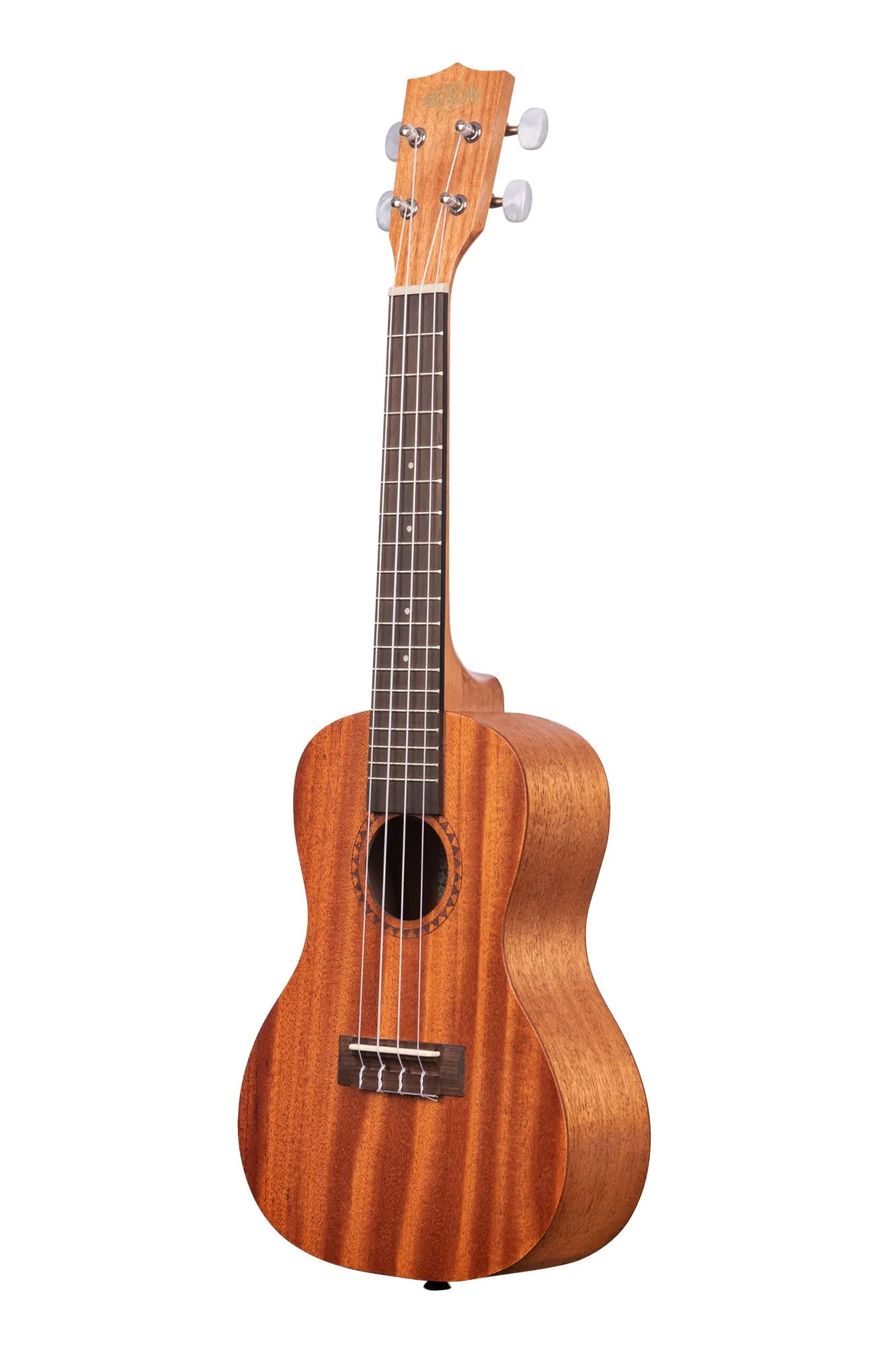 Kala Ka 15S Blk Satin Mahogany Soprano Ukulele   Black Bundle With Hard Case, Tuner, Austin Bazaar Instructional Dvd, And Polish