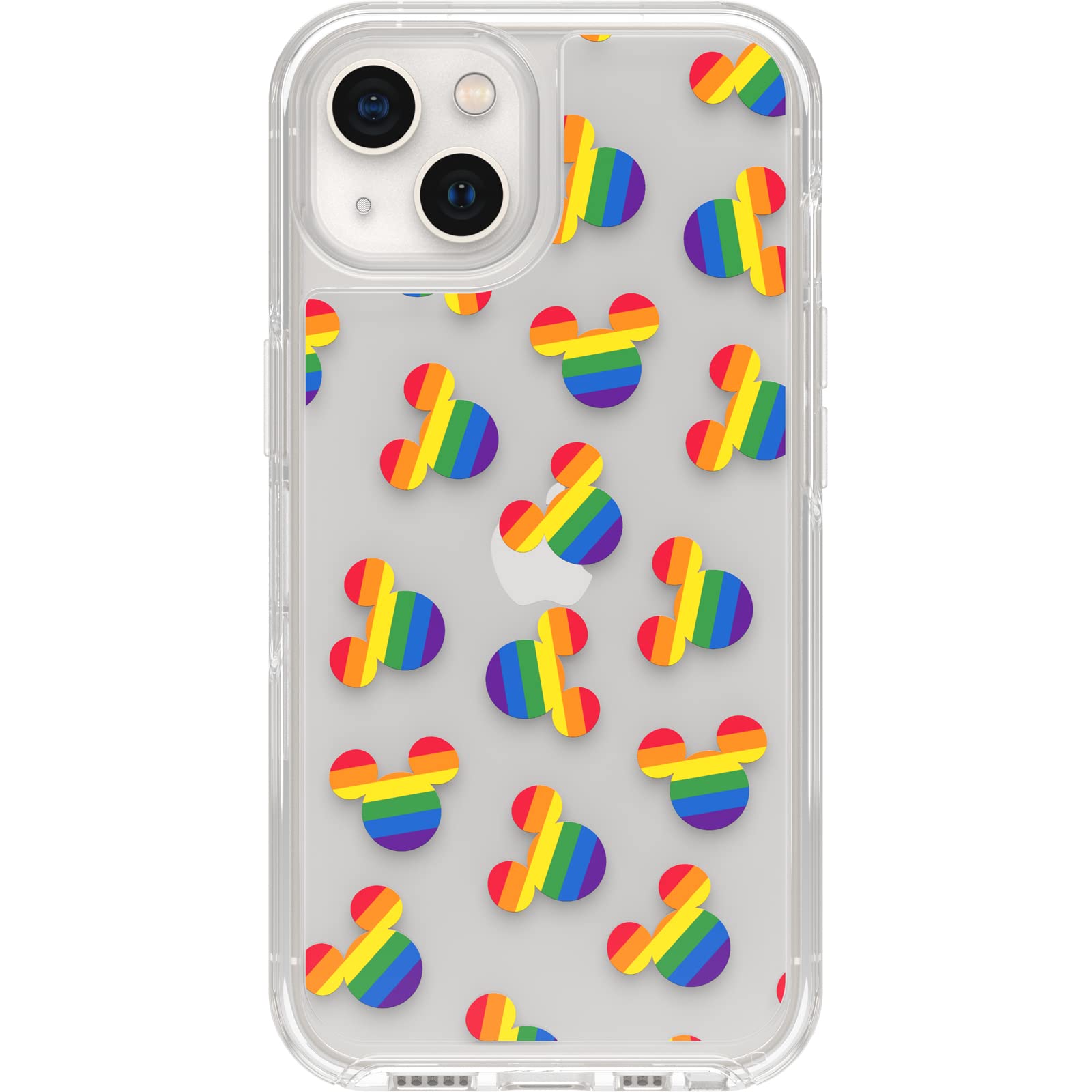Otterbox Iphone 13 (Only) Symmetry Series Case   Mickey Pride, Ultra Sleek, Wireless Charging Compatible, Raised Edges Protect C