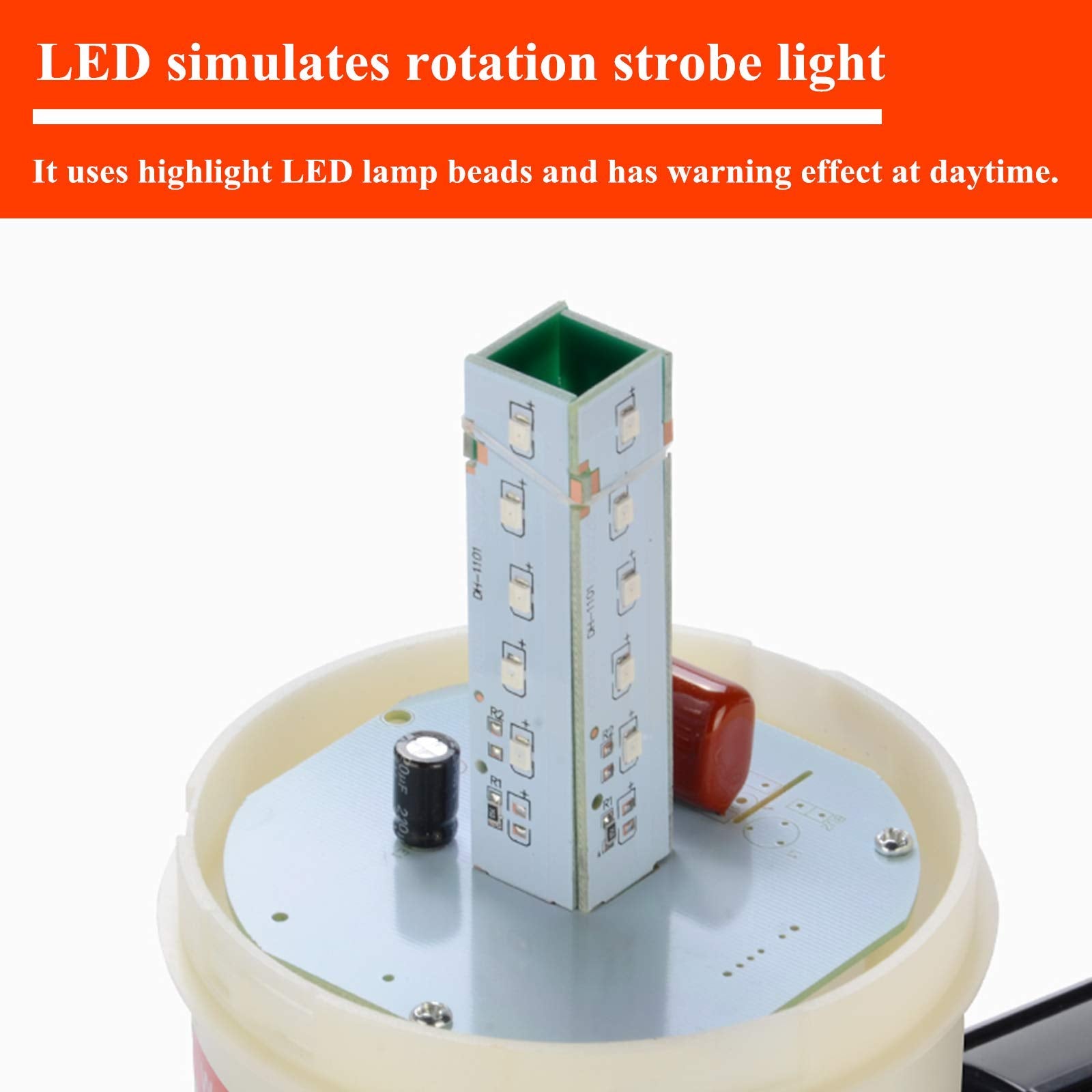 Alarm Siren With Strobe Light Industrial Sound And Light Alarm Siren Outdoor Siren Horn Alarm Warning Light Indoor Ac110V Emerge